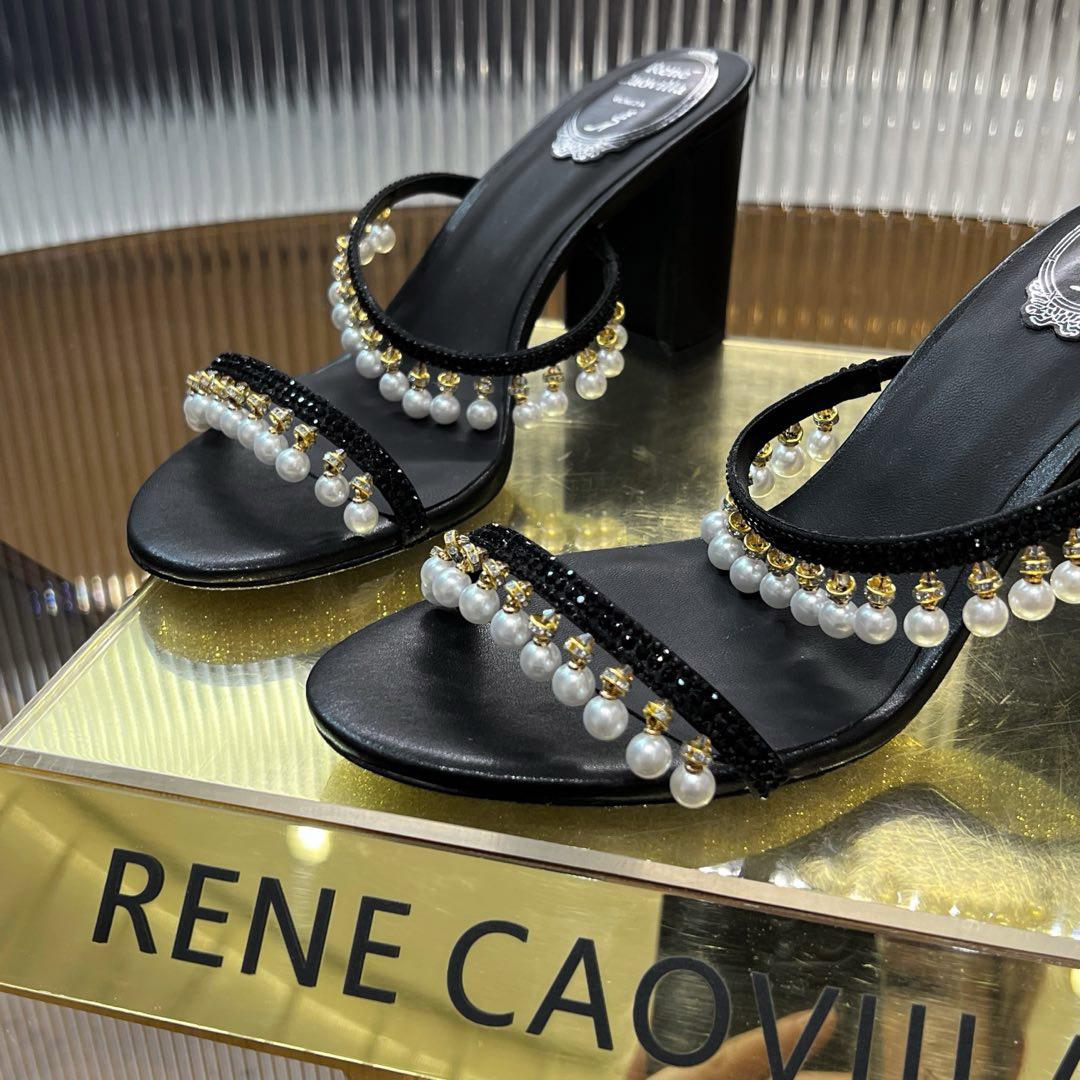 Rene CaovillaChandelier Mules - DopestKickz