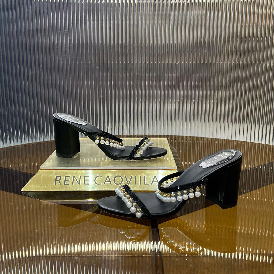 Rene CaovillaChandelier Mules - DopestKickz