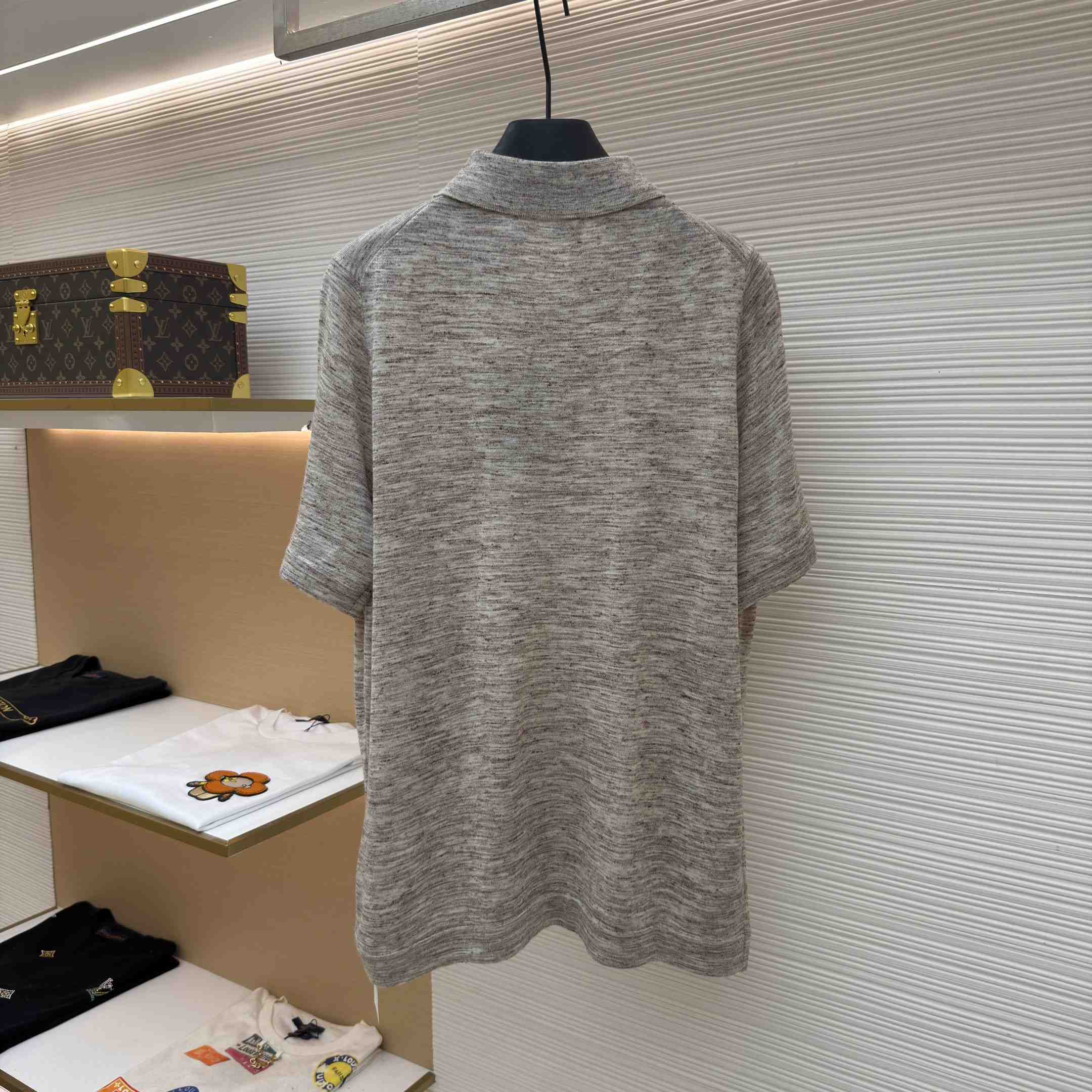 Loro Piana Linen Polo Shirt - DopestKickz