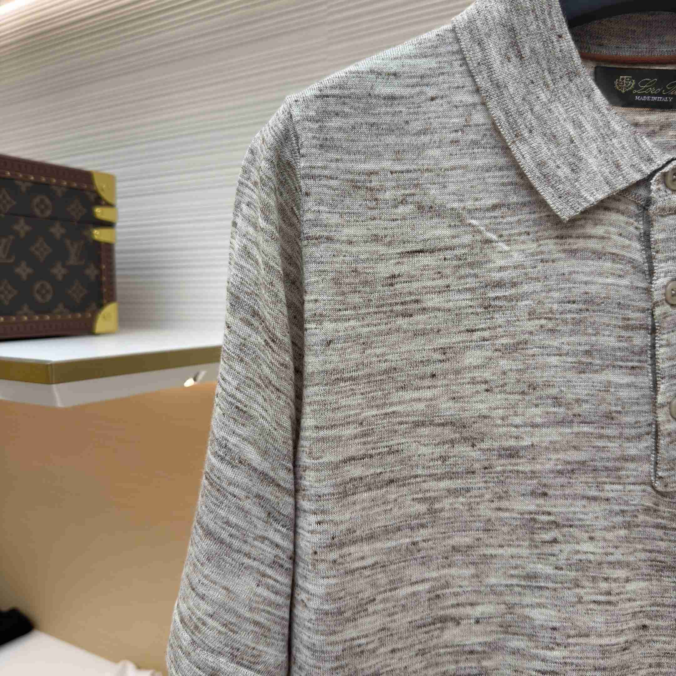 Loro Piana Linen Polo Shirt - DopestKickz