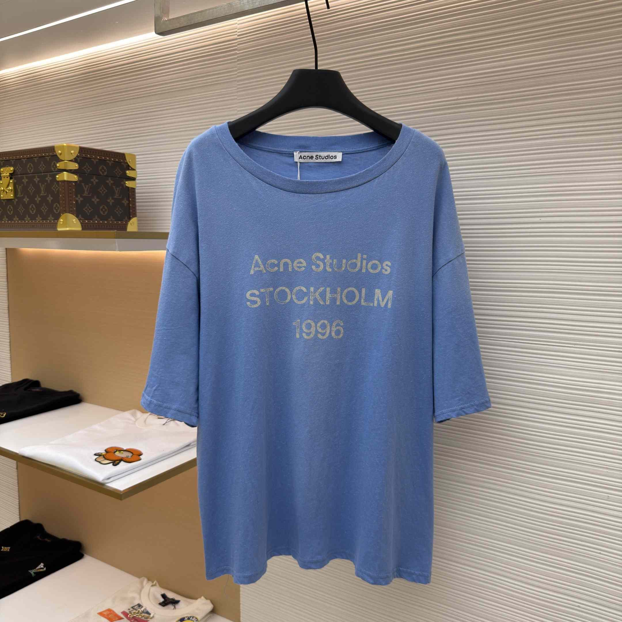 Acne Studios  Sprayed Logo T-shirt - DopestKickz