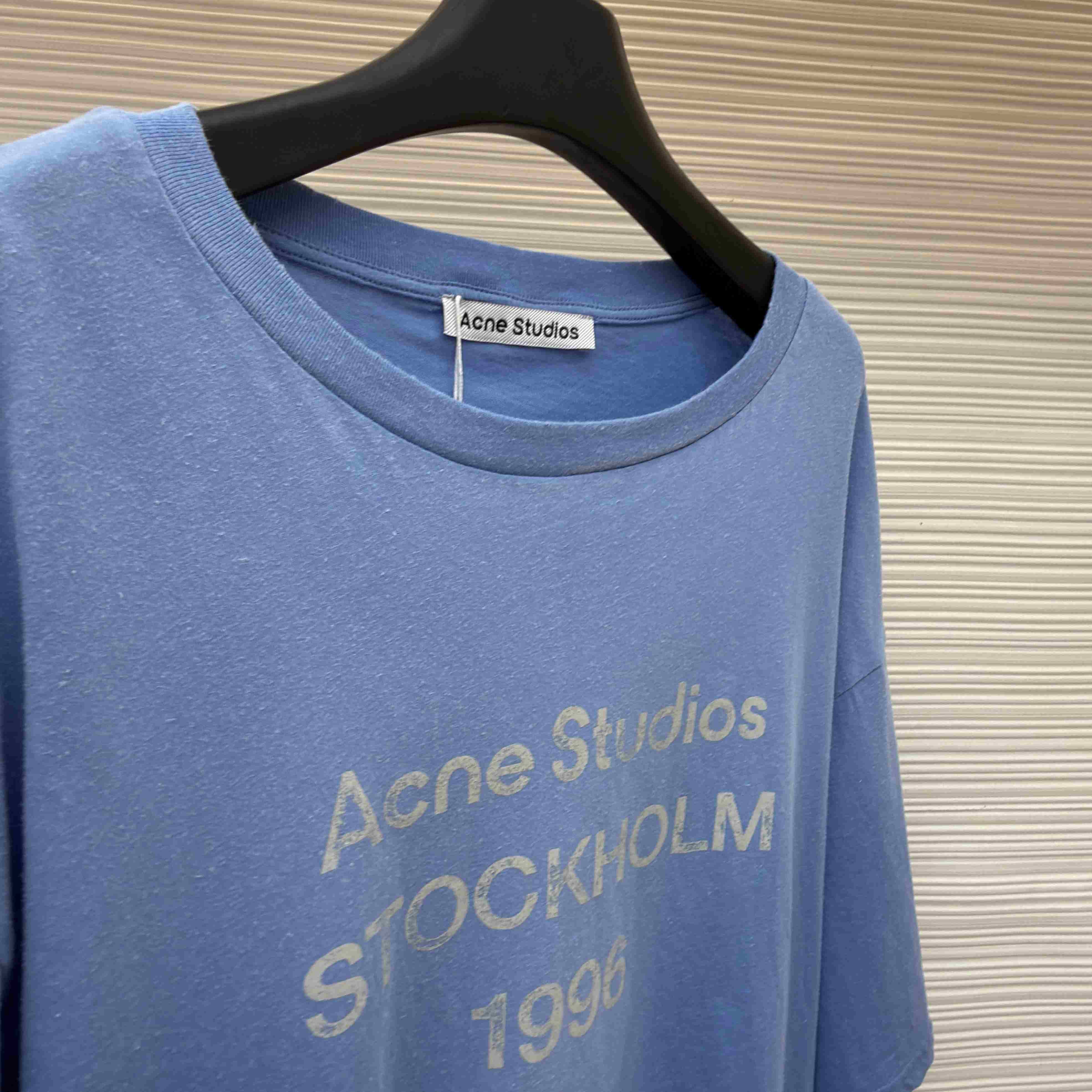 Acne Studios  Sprayed Logo T-shirt - DopestKickz