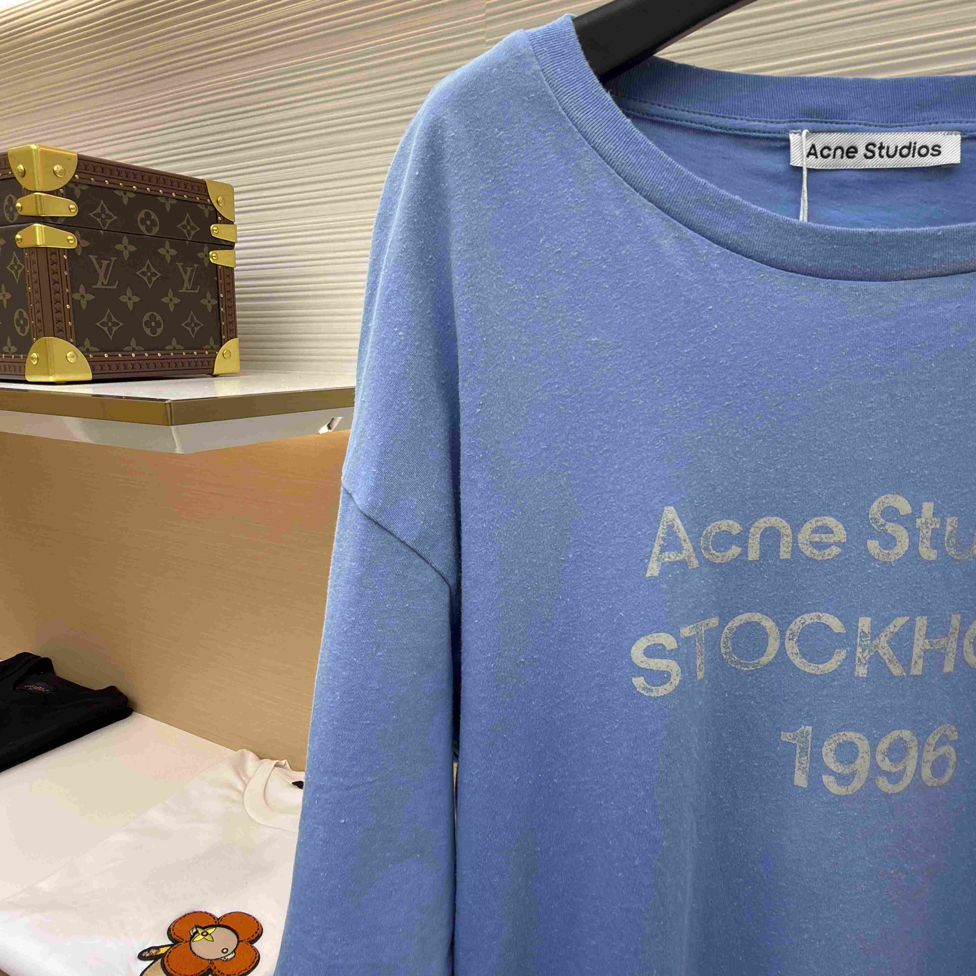 Acne Studios  Sprayed Logo T-shirt - DopestKickz