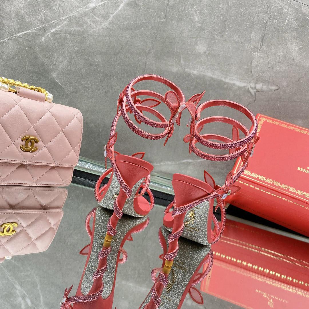 Rene Caovilla Embellished Margot Sandals - DopestKickz