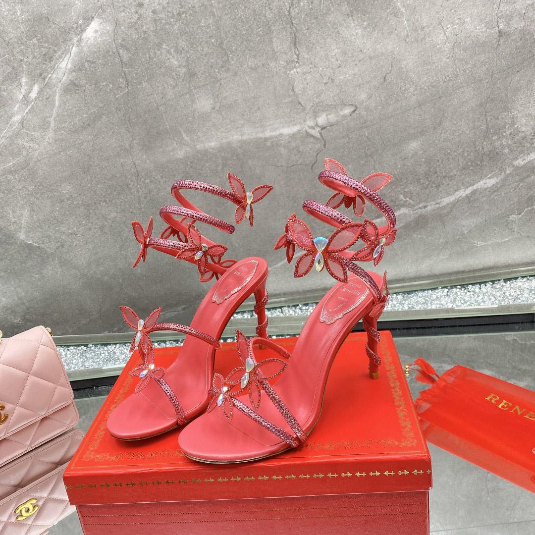 Rene Caovilla Embellished Margot Sandals - DopestKickz