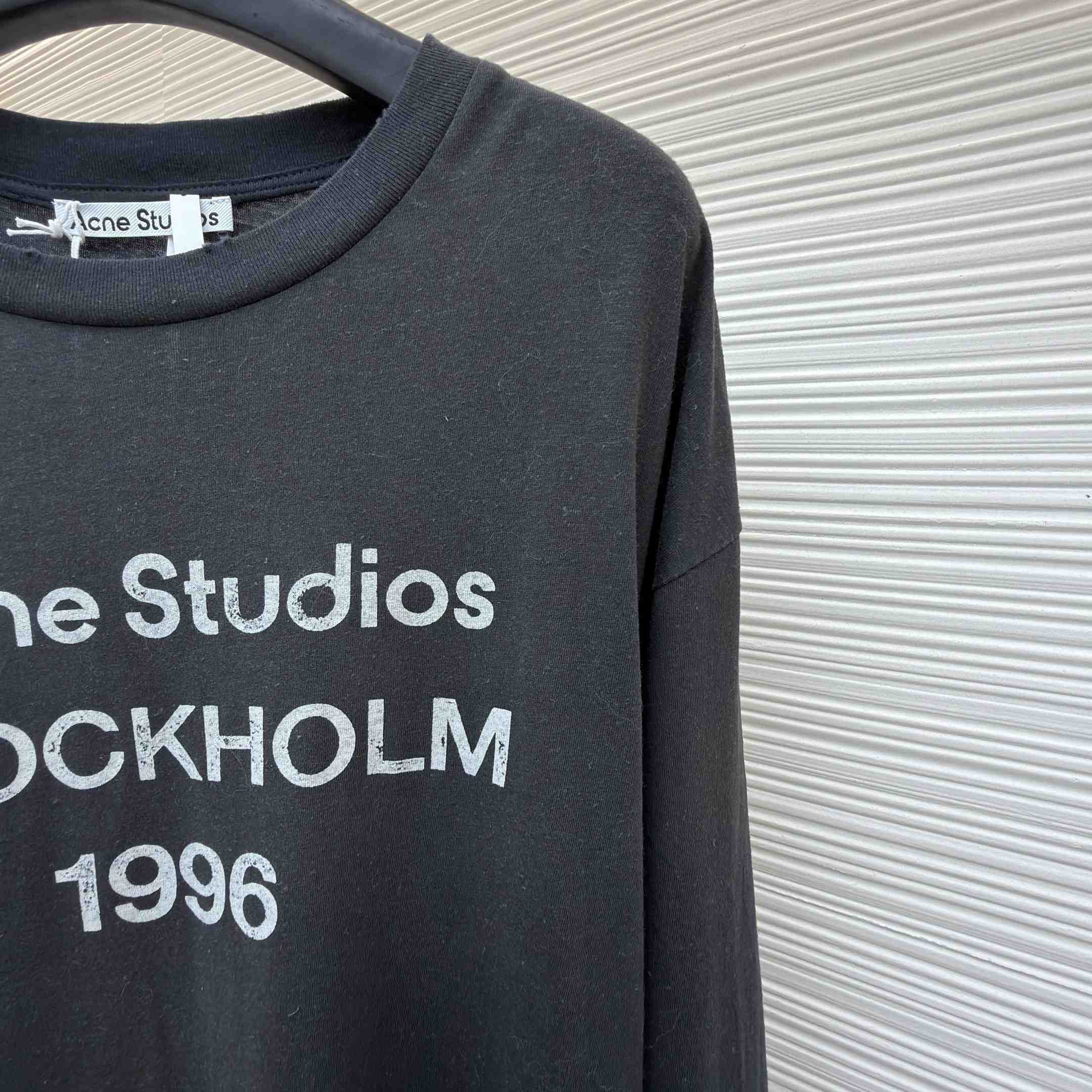 Acne Studios Sprayed 1996 Logo T-shirt - DopestKickz