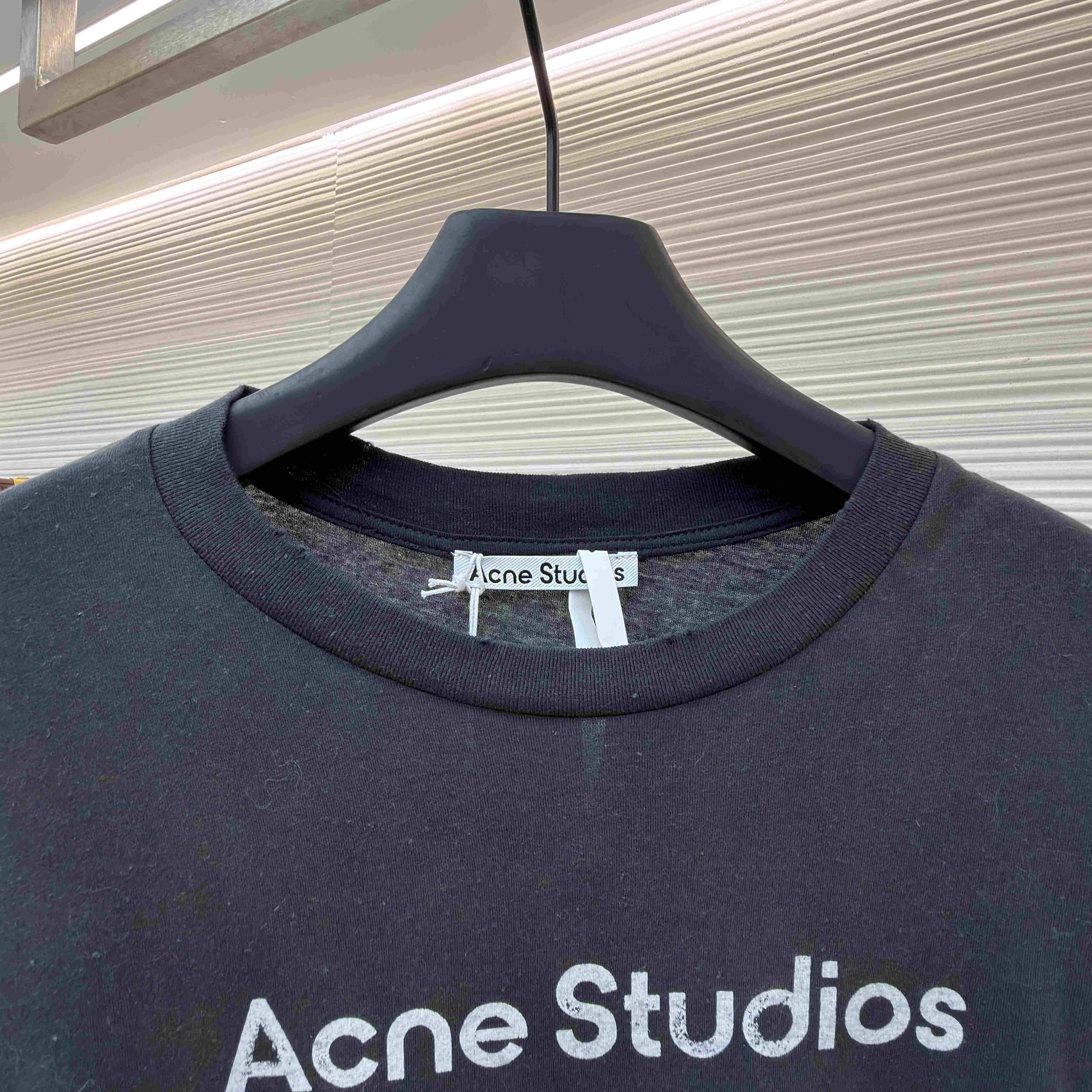 Acne Studios Sprayed 1996 Logo T-shirt - DopestKickz