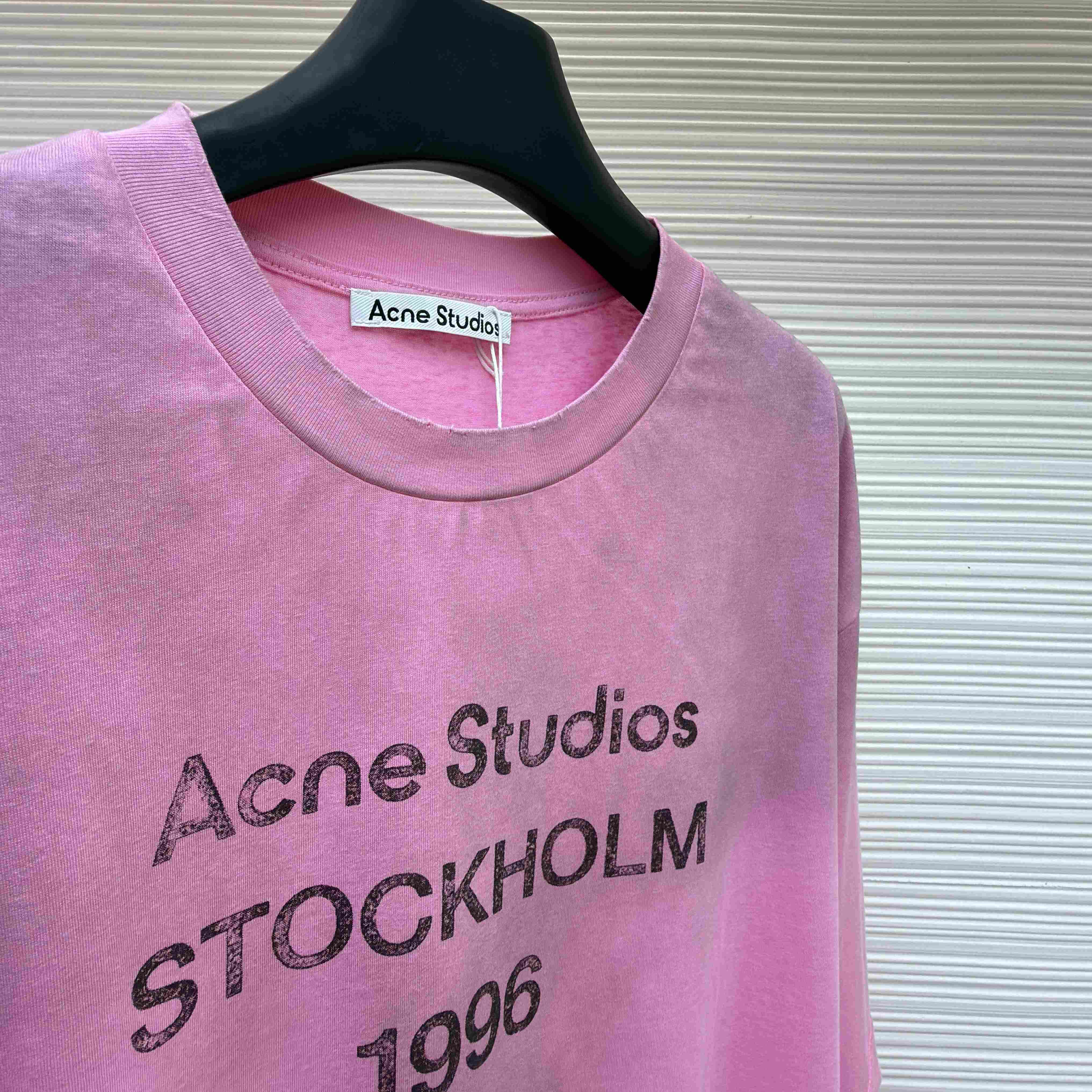 Acne Studios  Sprayed Logo T-shirt - DopestKickz