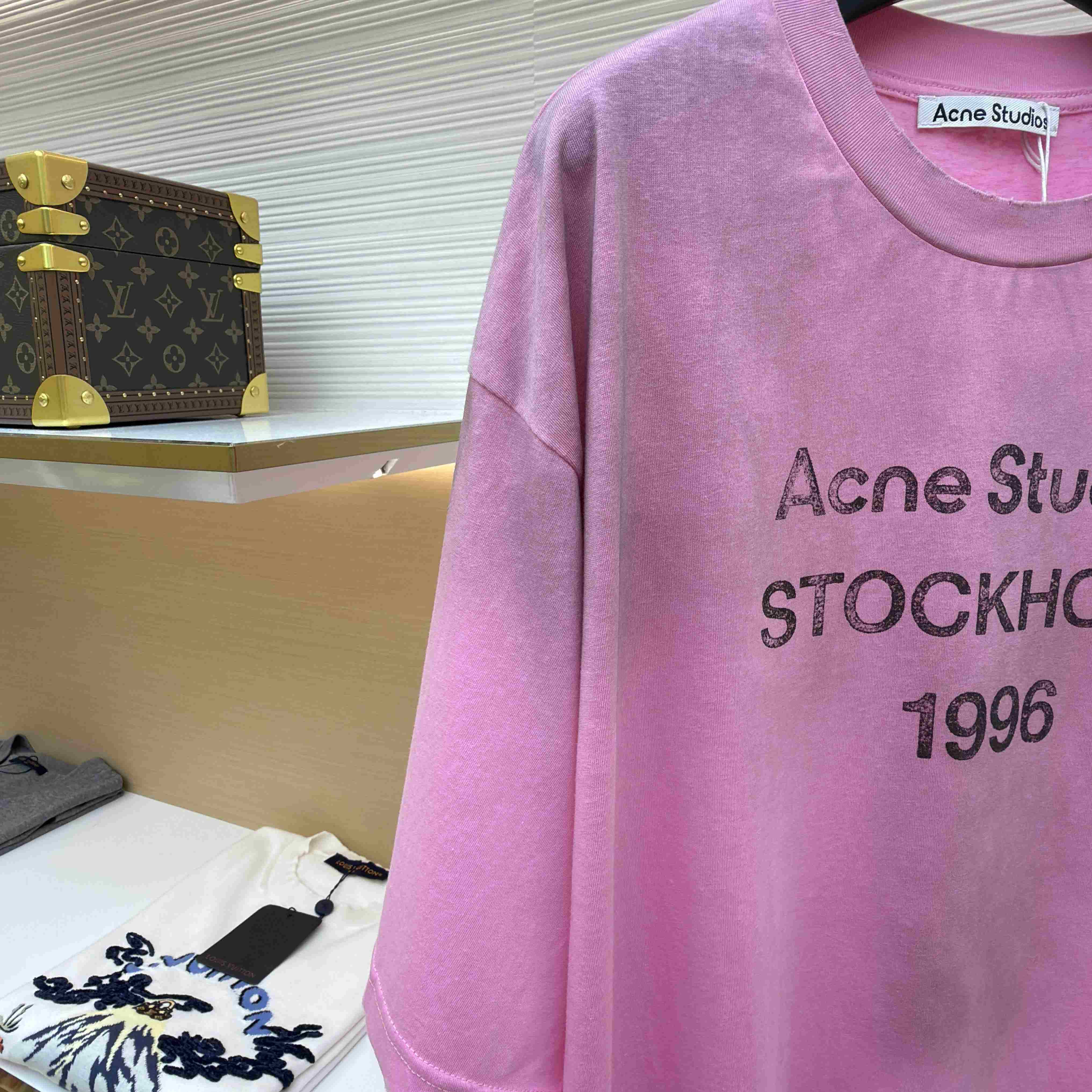 Acne Studios  Sprayed Logo T-shirt - DopestKickz