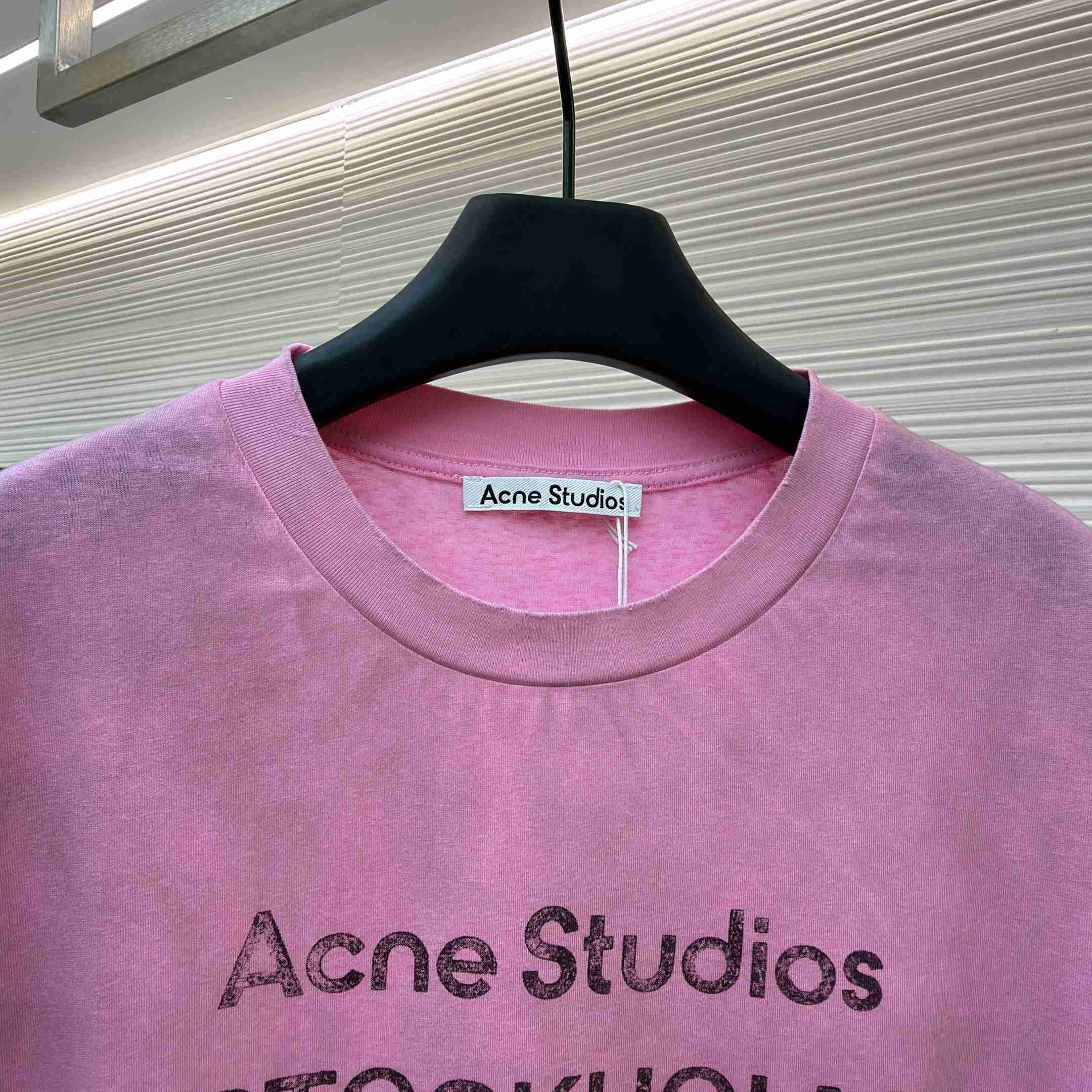 Acne Studios  Sprayed Logo T-shirt - DopestKickz