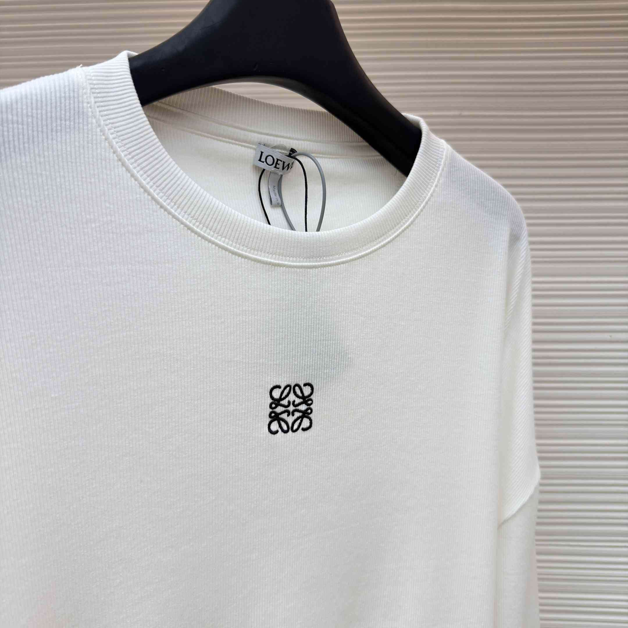 Loewe Oversized Fit Long Sleeve T-shirt In Cotton - DopestKickz