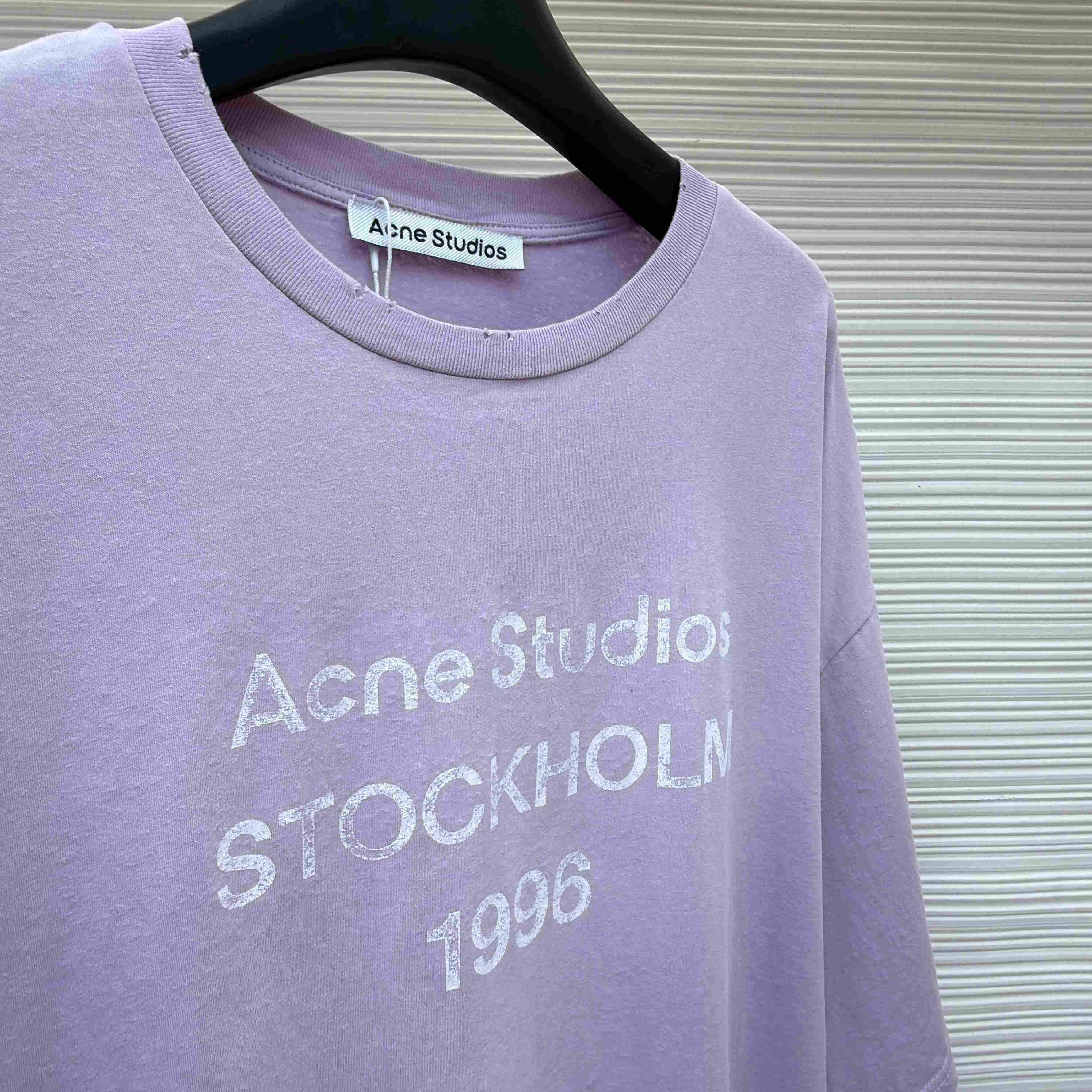 Acne Studios  Sprayed Logo T-shirt - DopestKickz