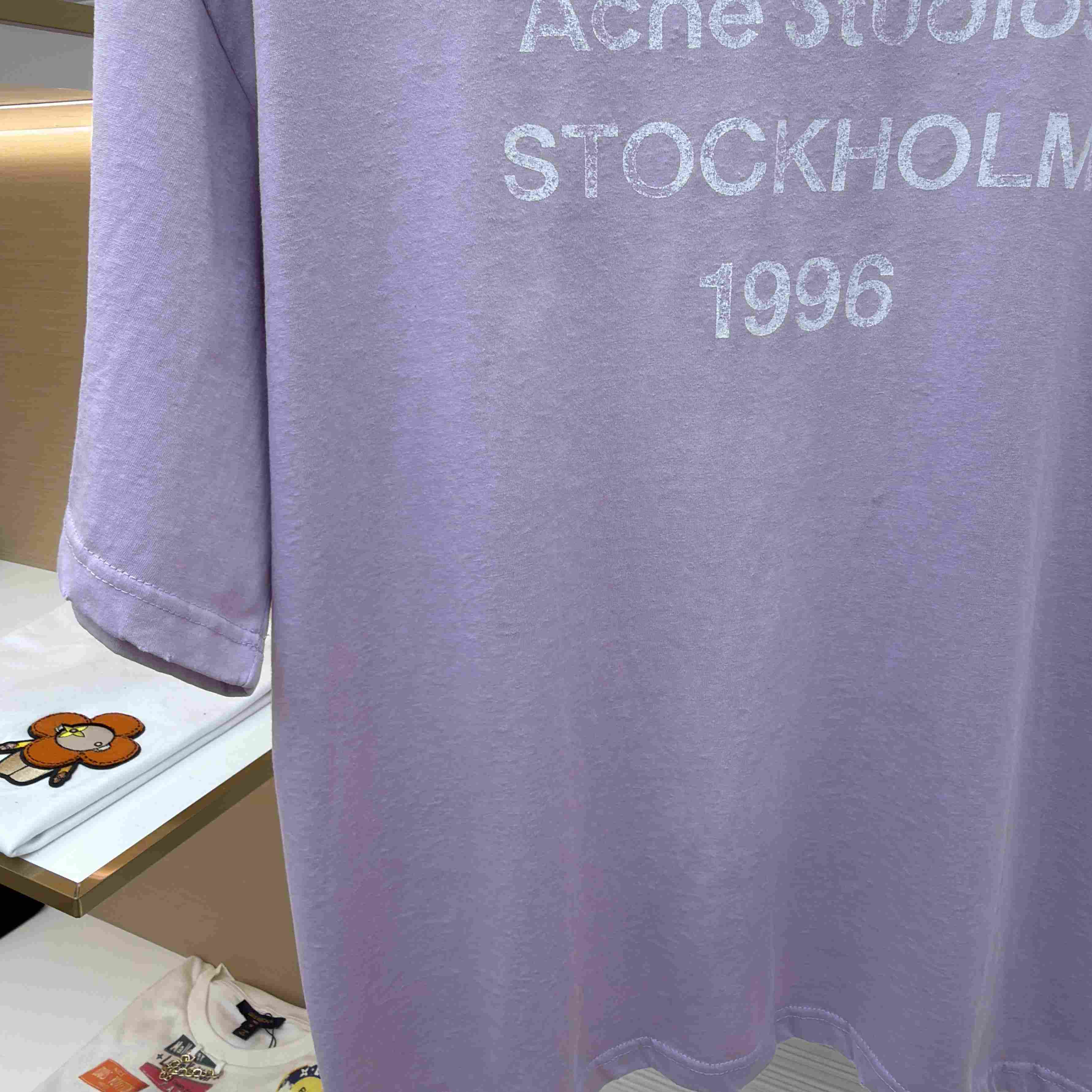 Acne Studios  Sprayed Logo T-shirt - DopestKickz
