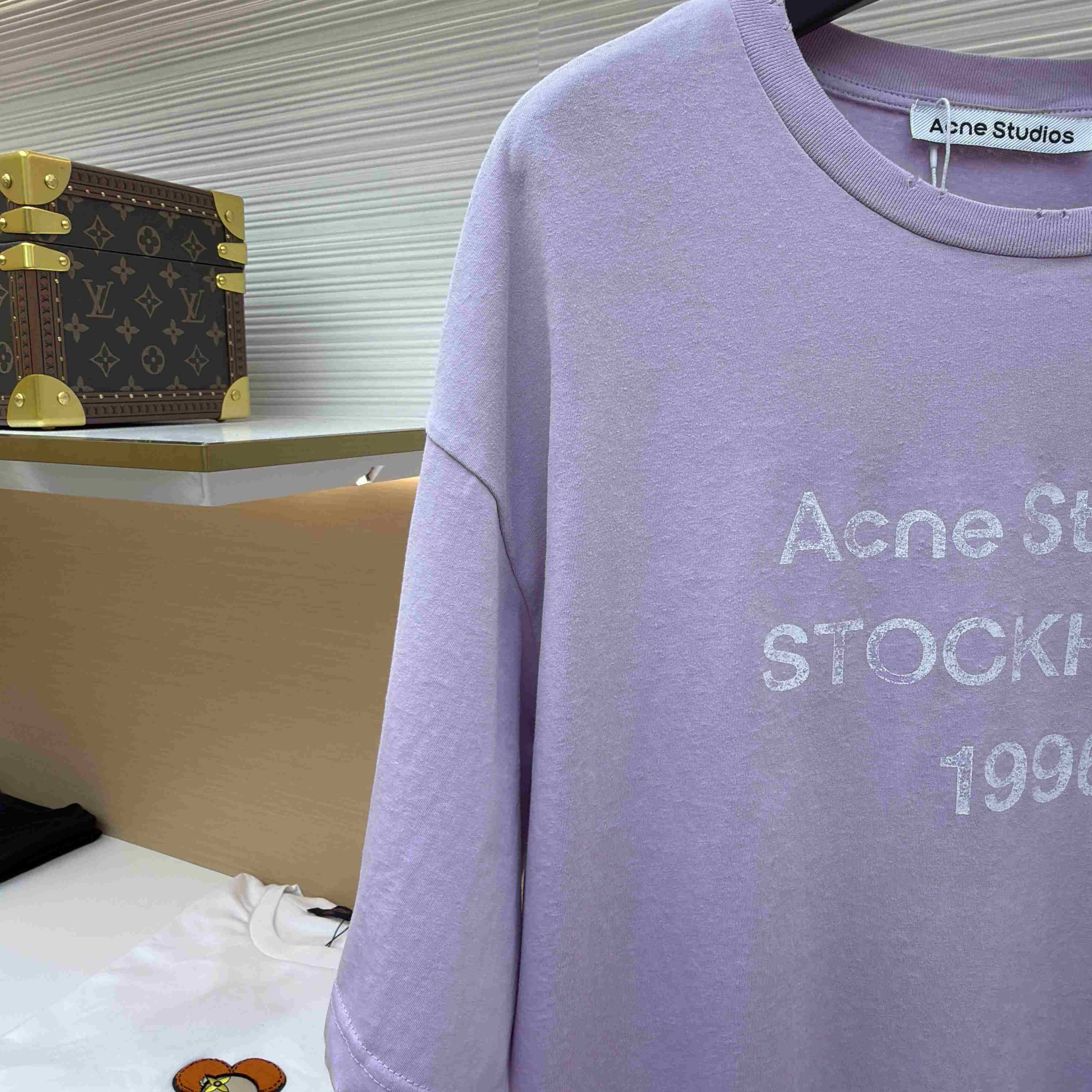 Acne Studios  Sprayed Logo T-shirt - DopestKickz