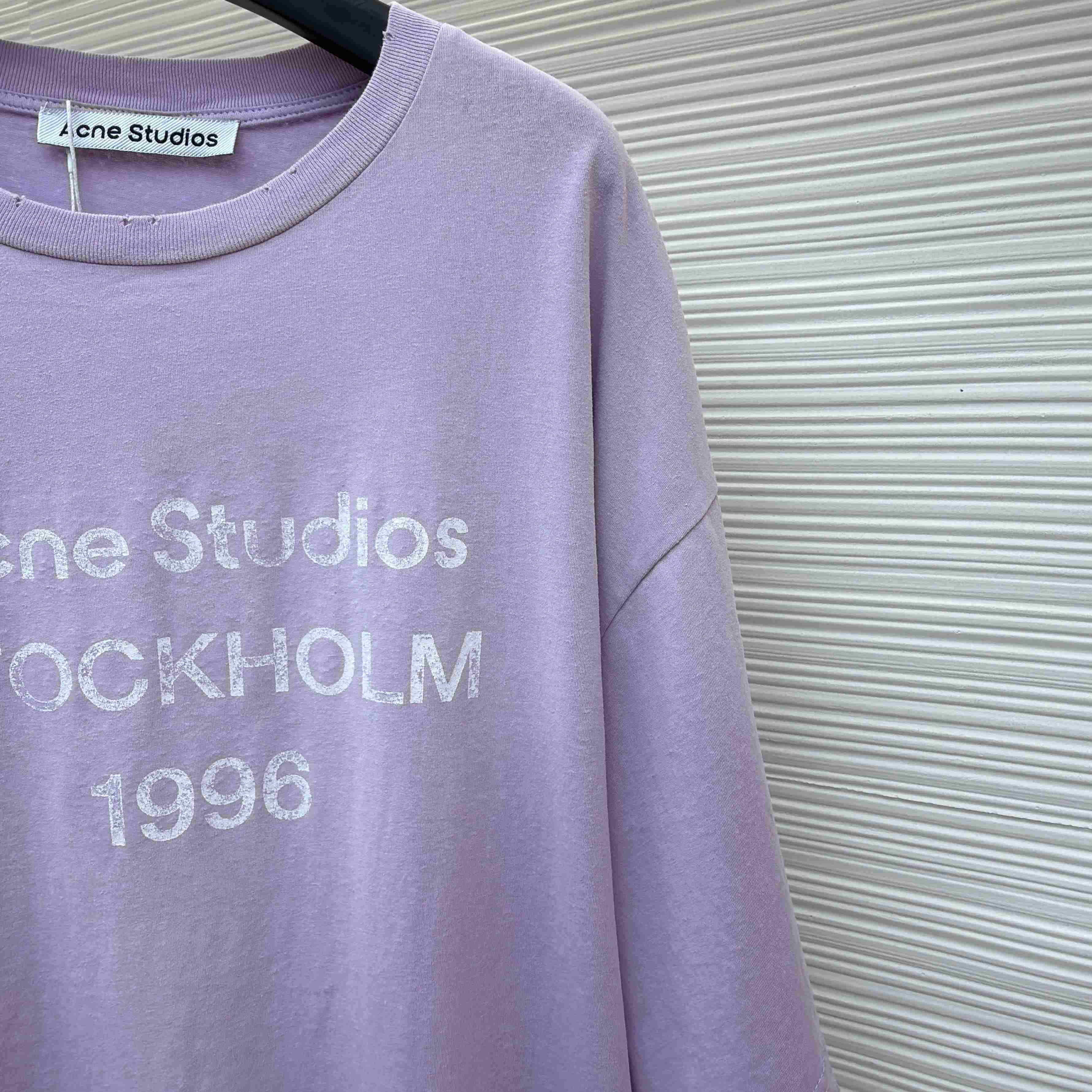 Acne Studios  Sprayed Logo T-shirt - DopestKickz