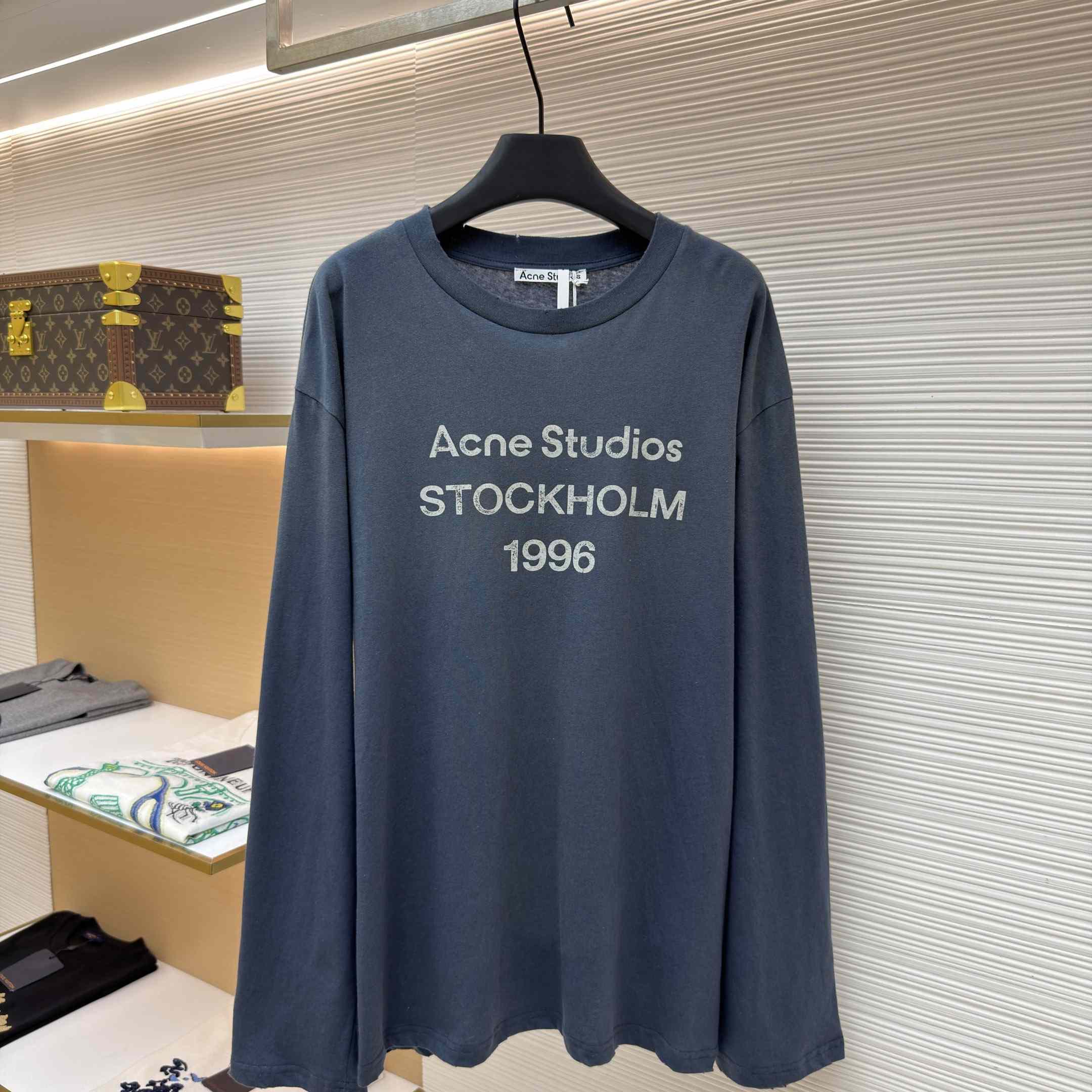 Acne Studios Sprayed 1996 Logo T-shirt - DopestKickz