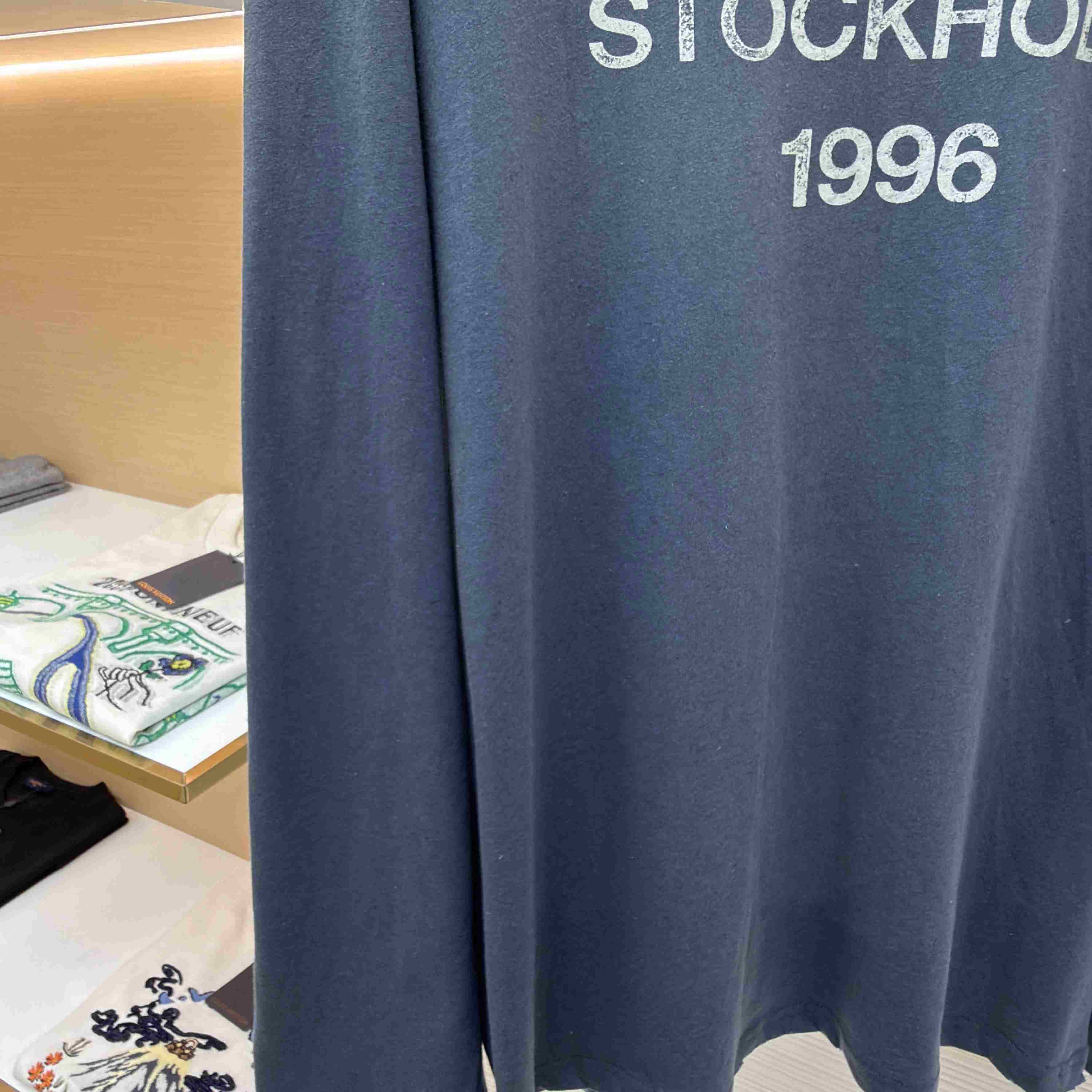 Acne Studios Sprayed 1996 Logo T-shirt - DopestKickz