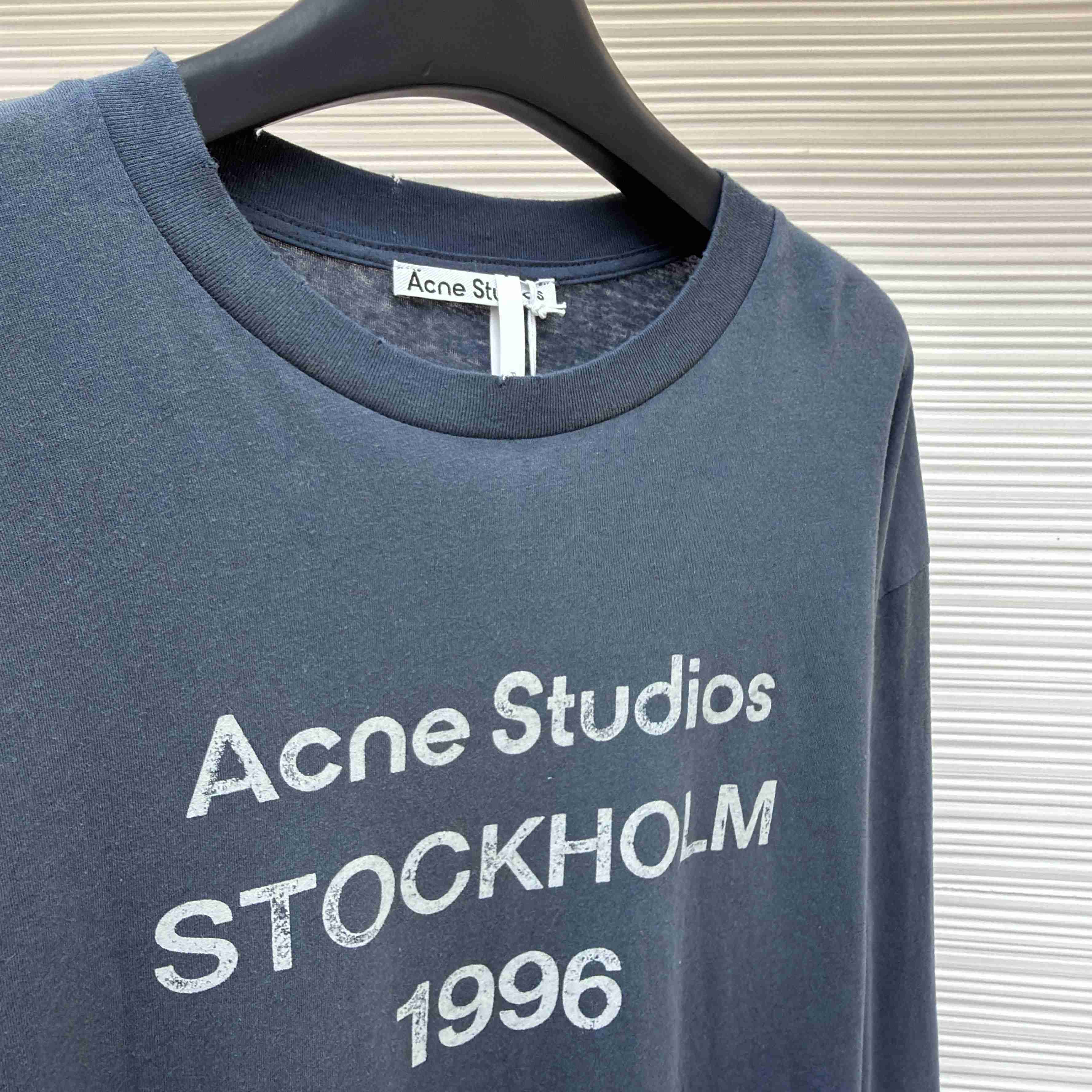 Acne Studios Sprayed 1996 Logo T-shirt - DopestKickz