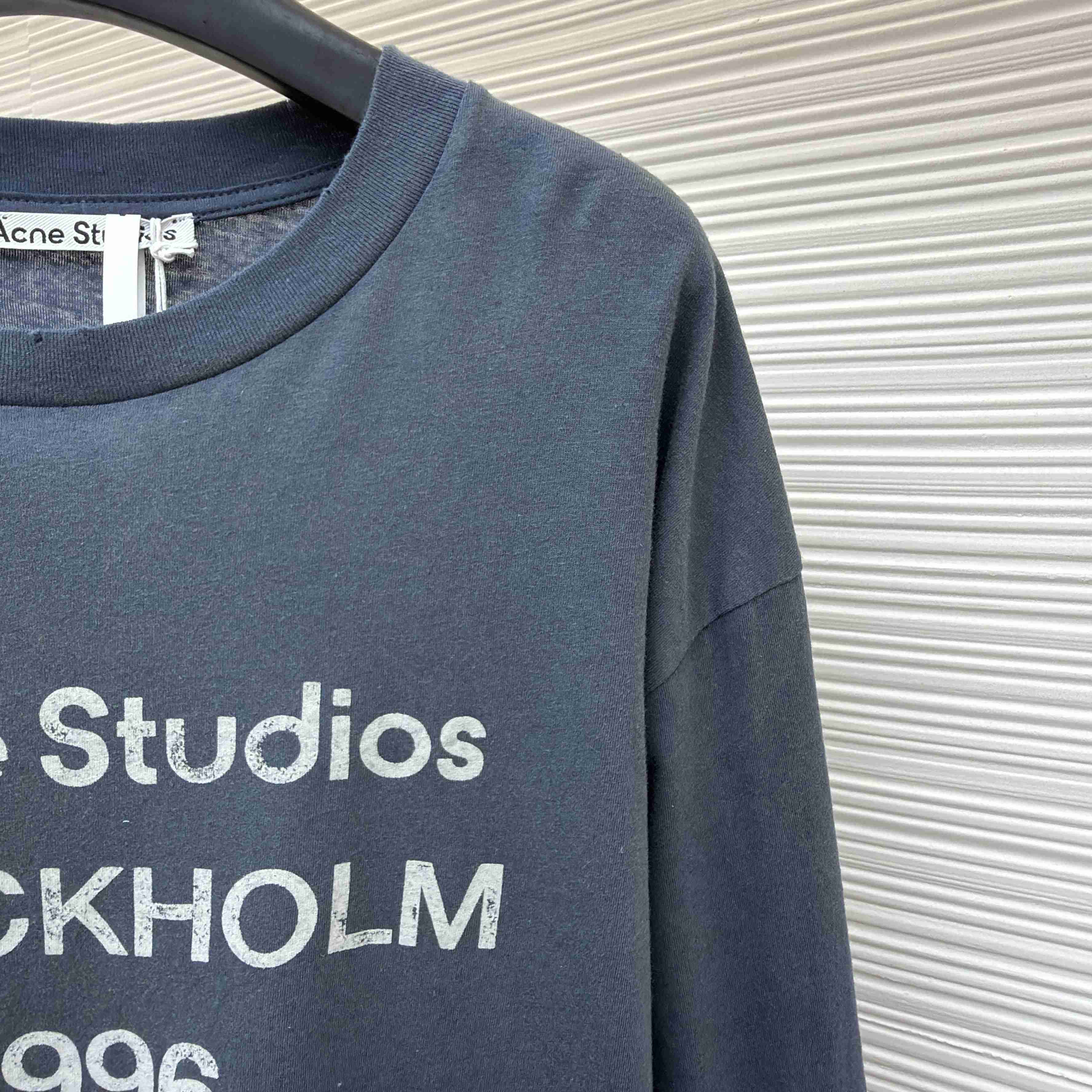 Acne Studios Sprayed 1996 Logo T-shirt - DopestKickz