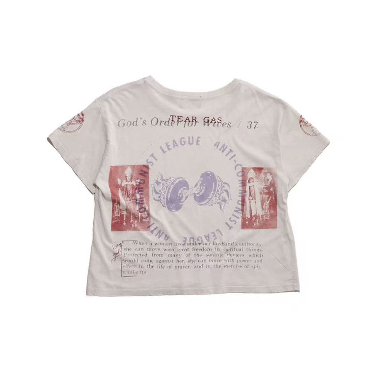 Enfants Riches Déprimés Anti-Communist League T-Shirt - DopestKickz