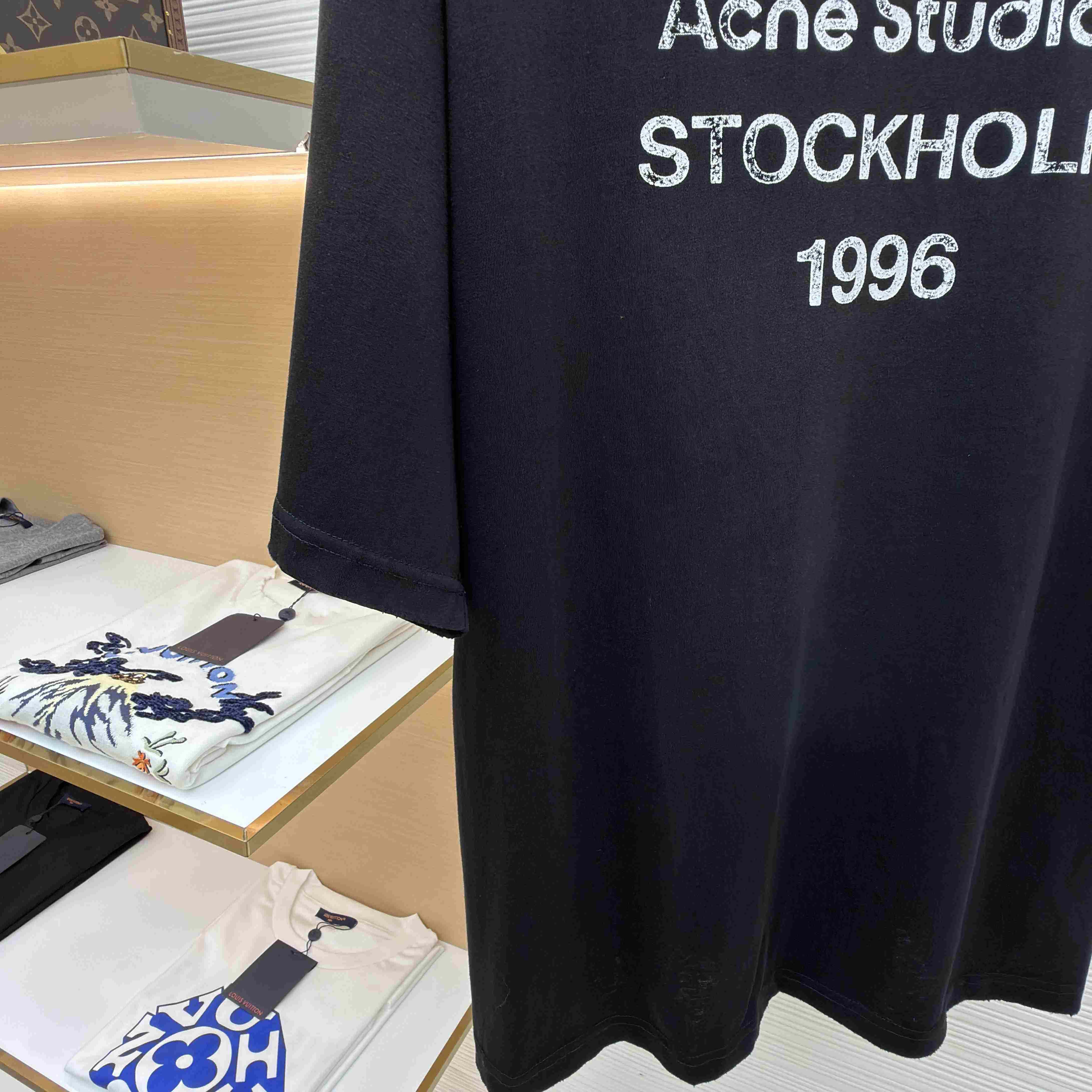 Acne Studios  Sprayed Logo T-shirt - DopestKickz