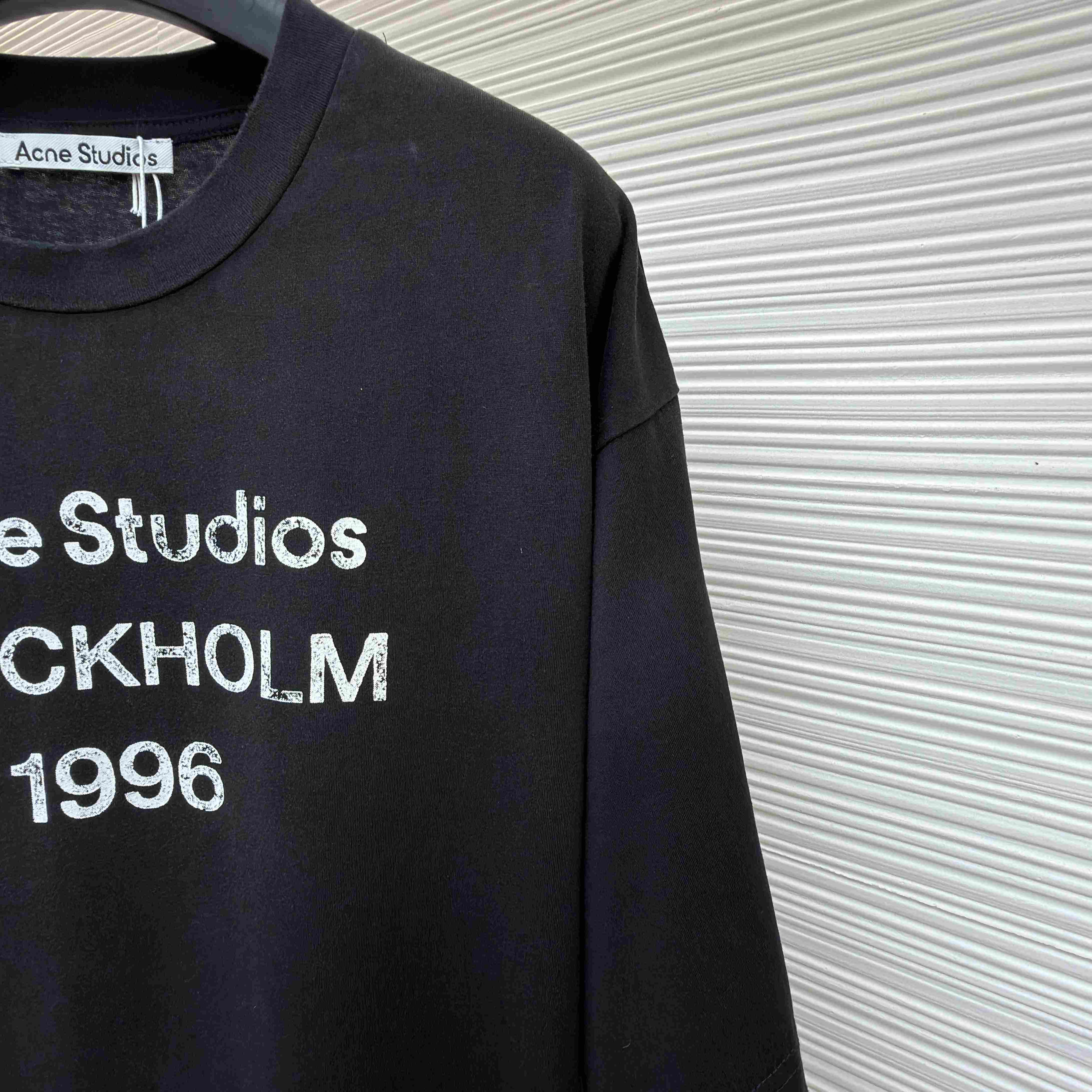 Acne Studios  Sprayed Logo T-shirt - DopestKickz