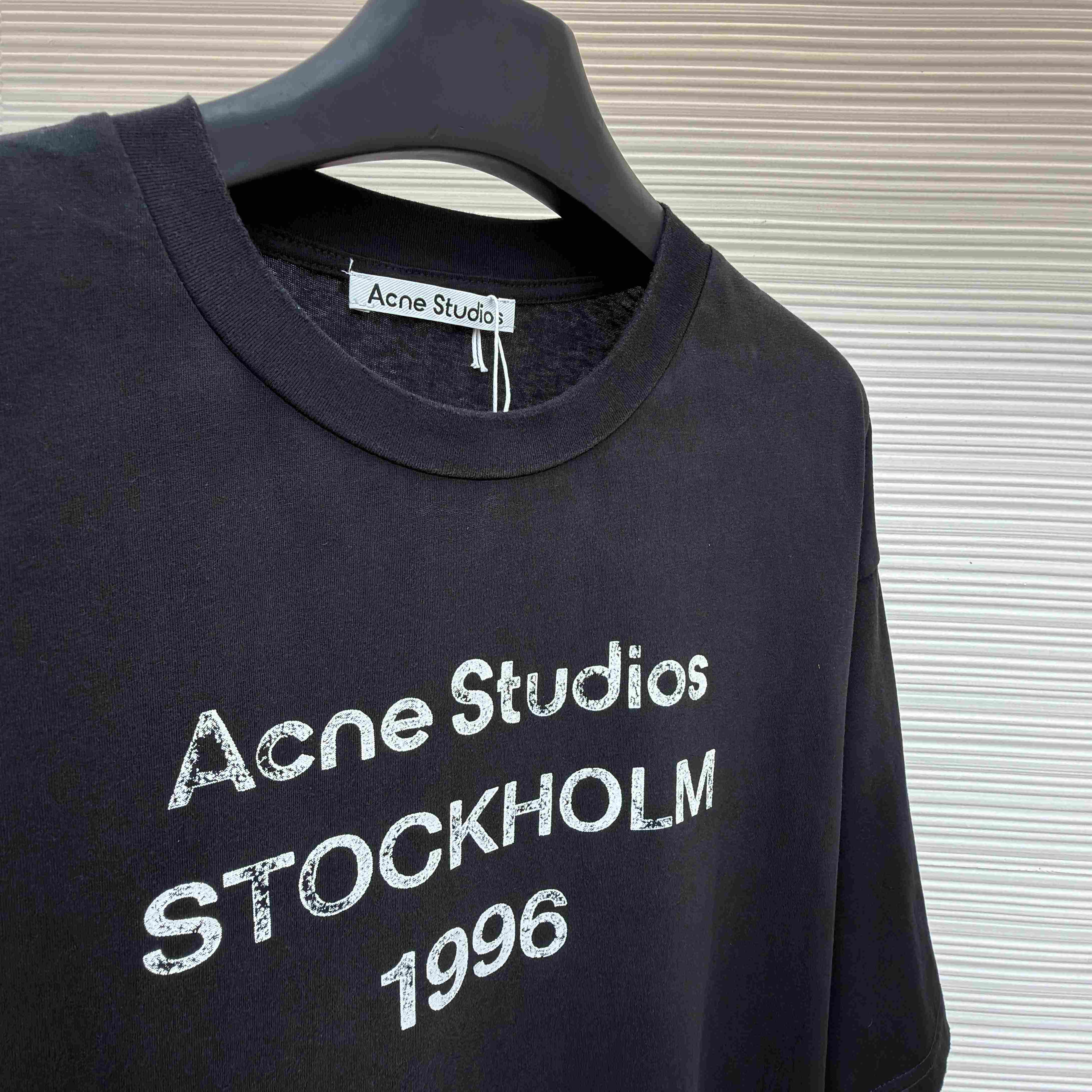 Acne Studios  Sprayed Logo T-shirt - DopestKickz