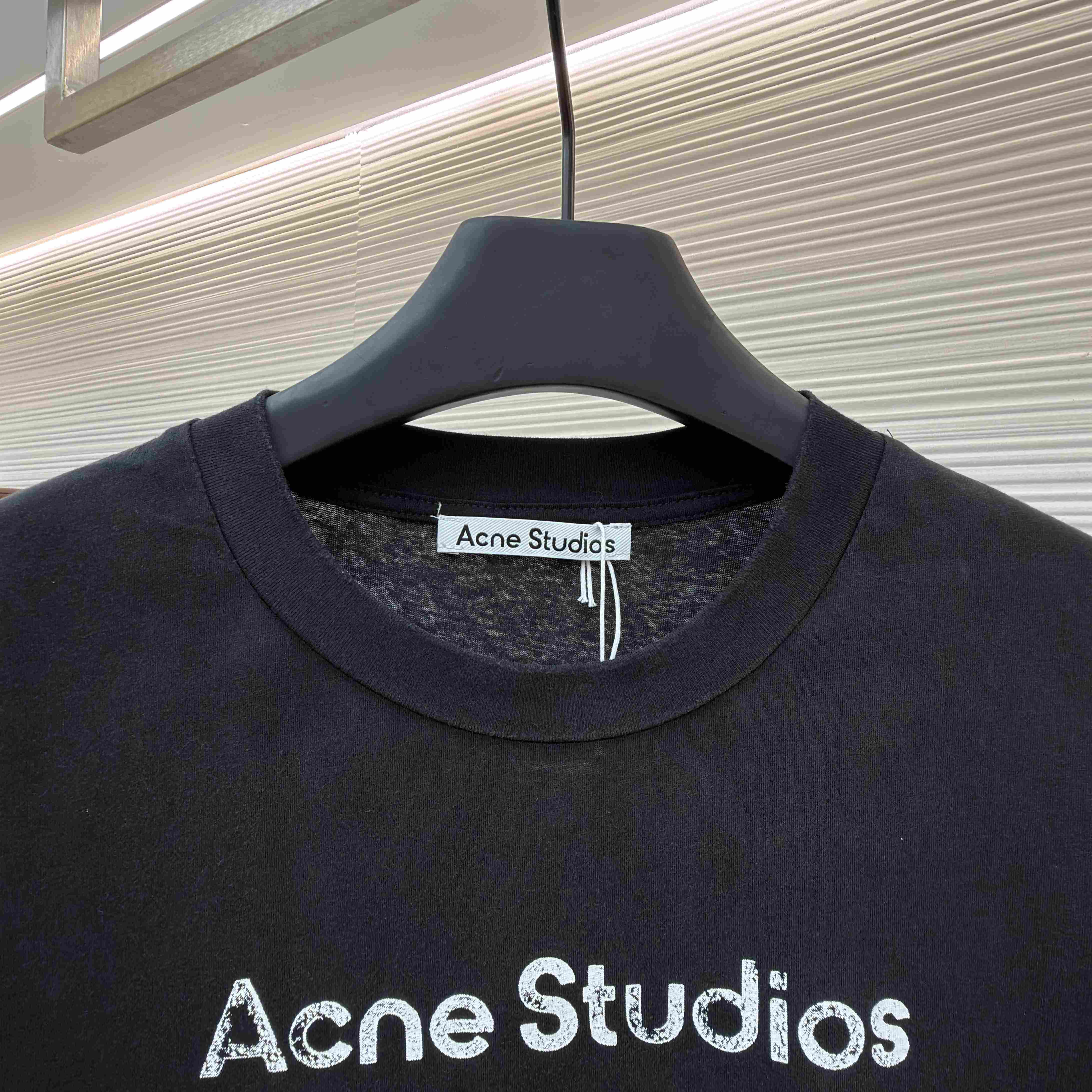 Acne Studios  Sprayed Logo T-shirt - DopestKickz