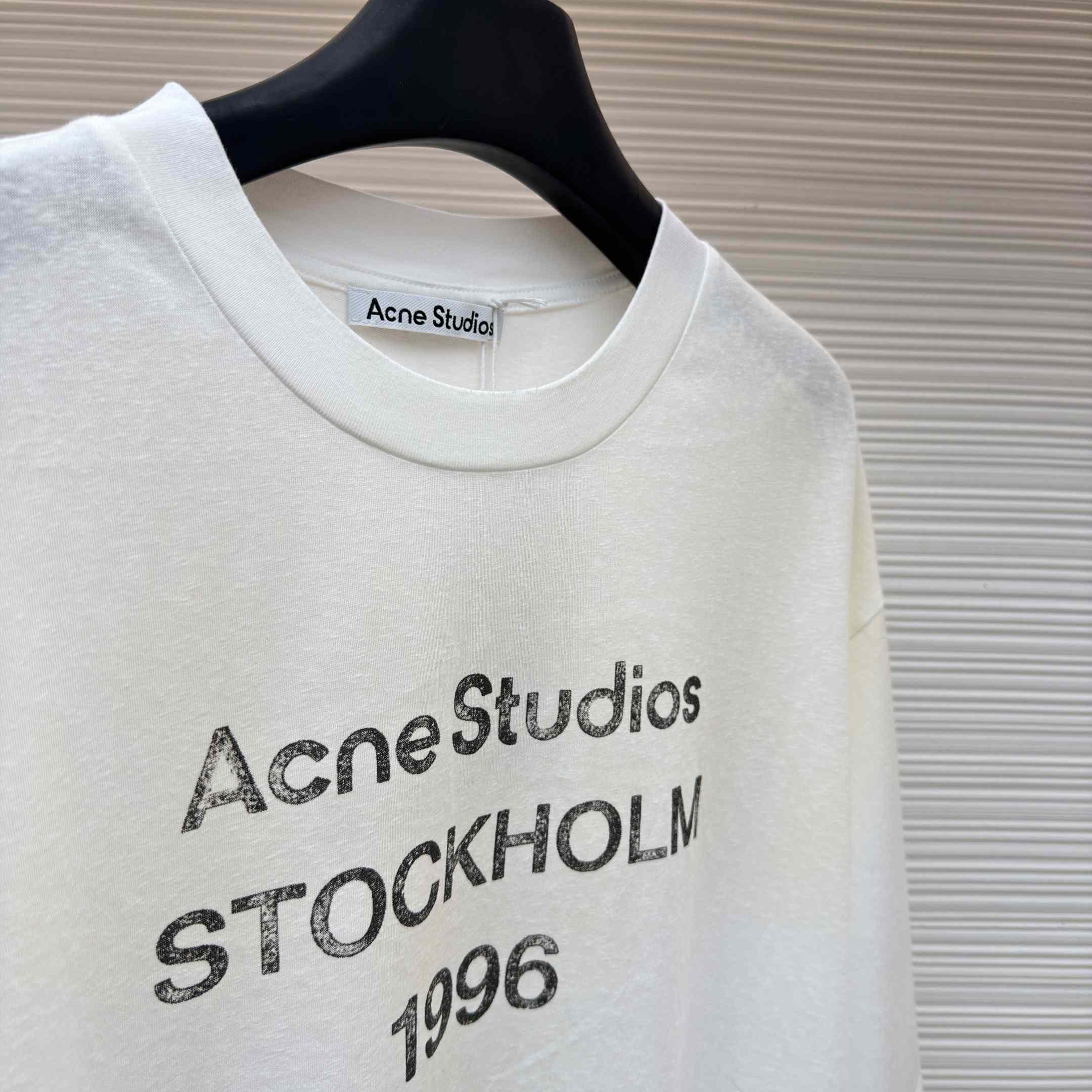 Acne Studios  Sprayed Logo T-shirt - DopestKickz