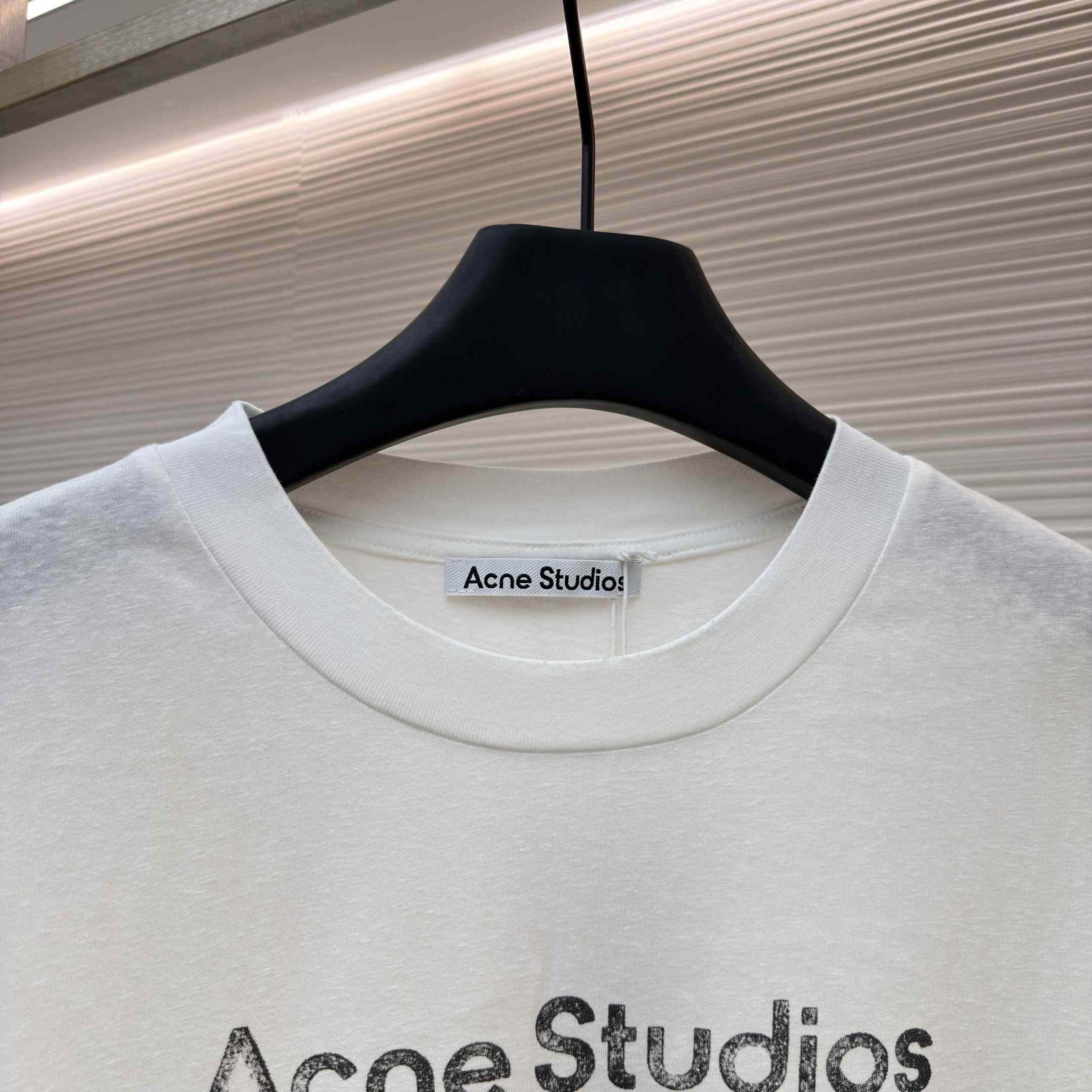 Acne Studios  Sprayed Logo T-shirt - DopestKickz