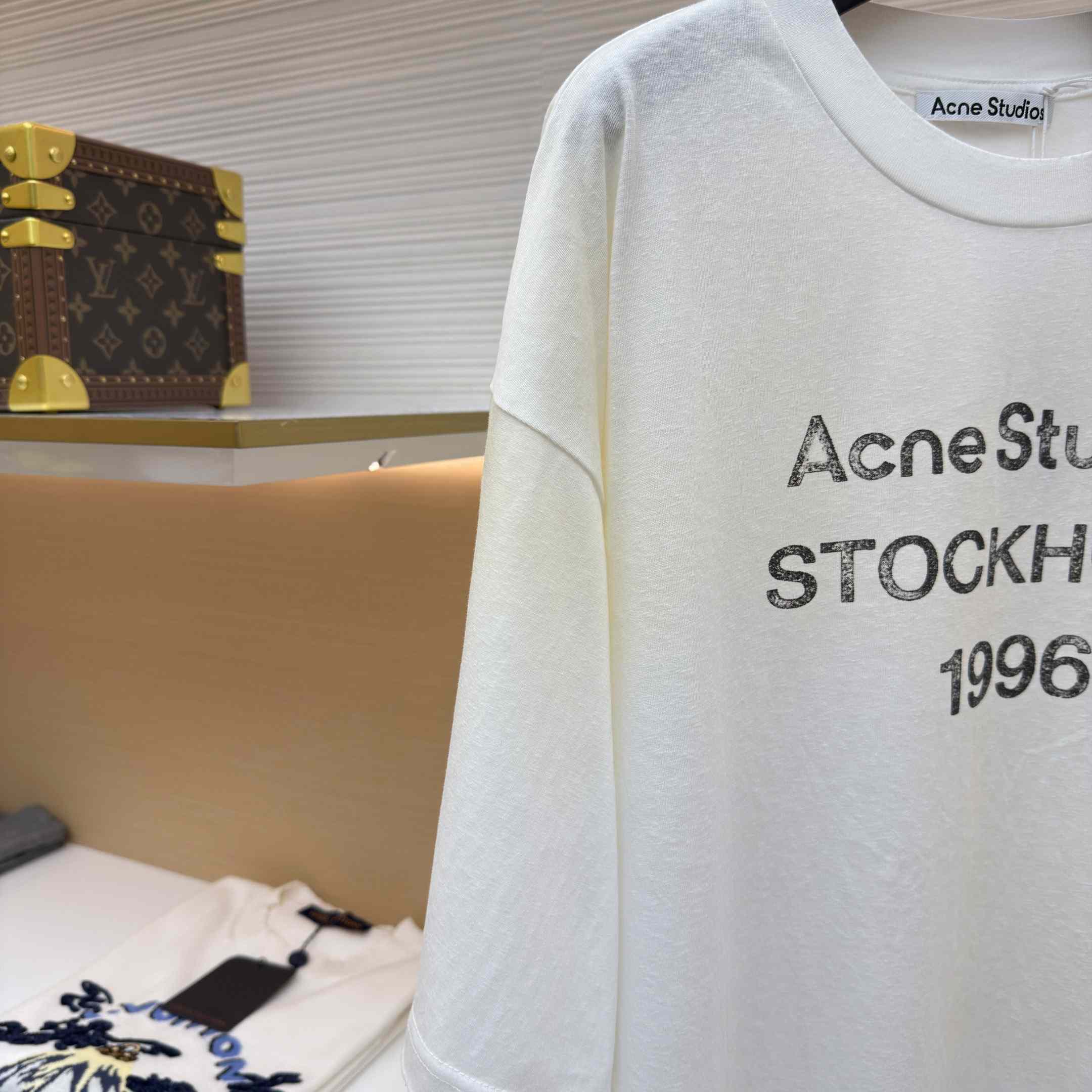 Acne Studios  Sprayed Logo T-shirt - DopestKickz