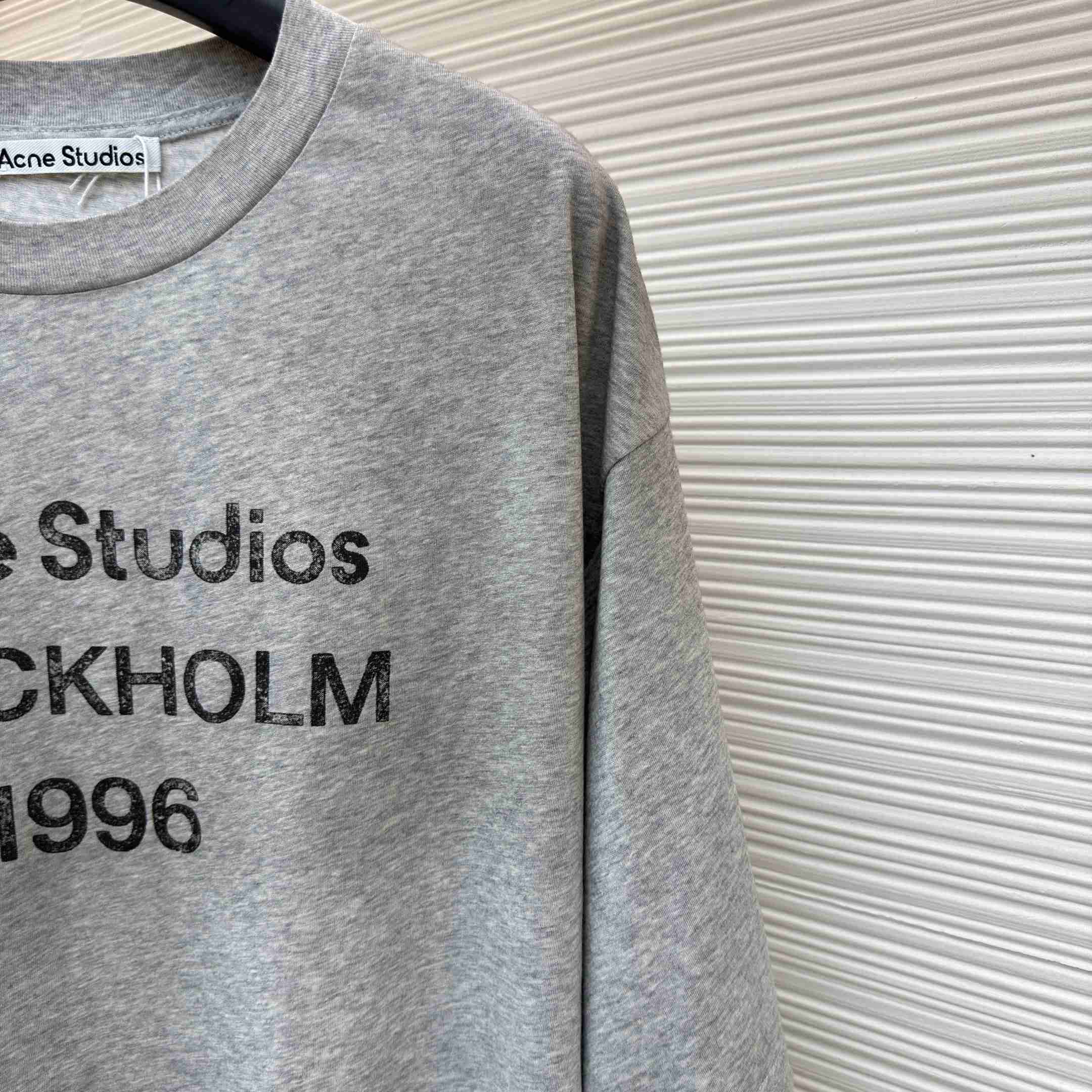 Acne Studios  Sprayed Logo T-shirt - DopestKickz