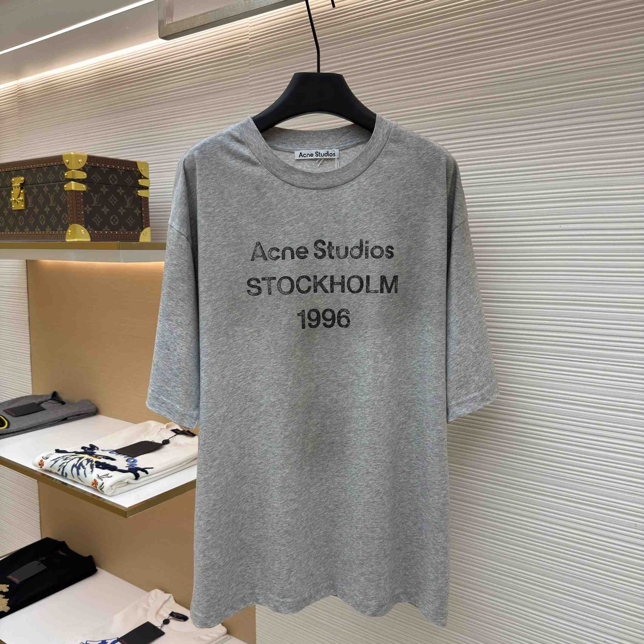 Acne Studios  Sprayed Logo T-shirt - DopestKickz