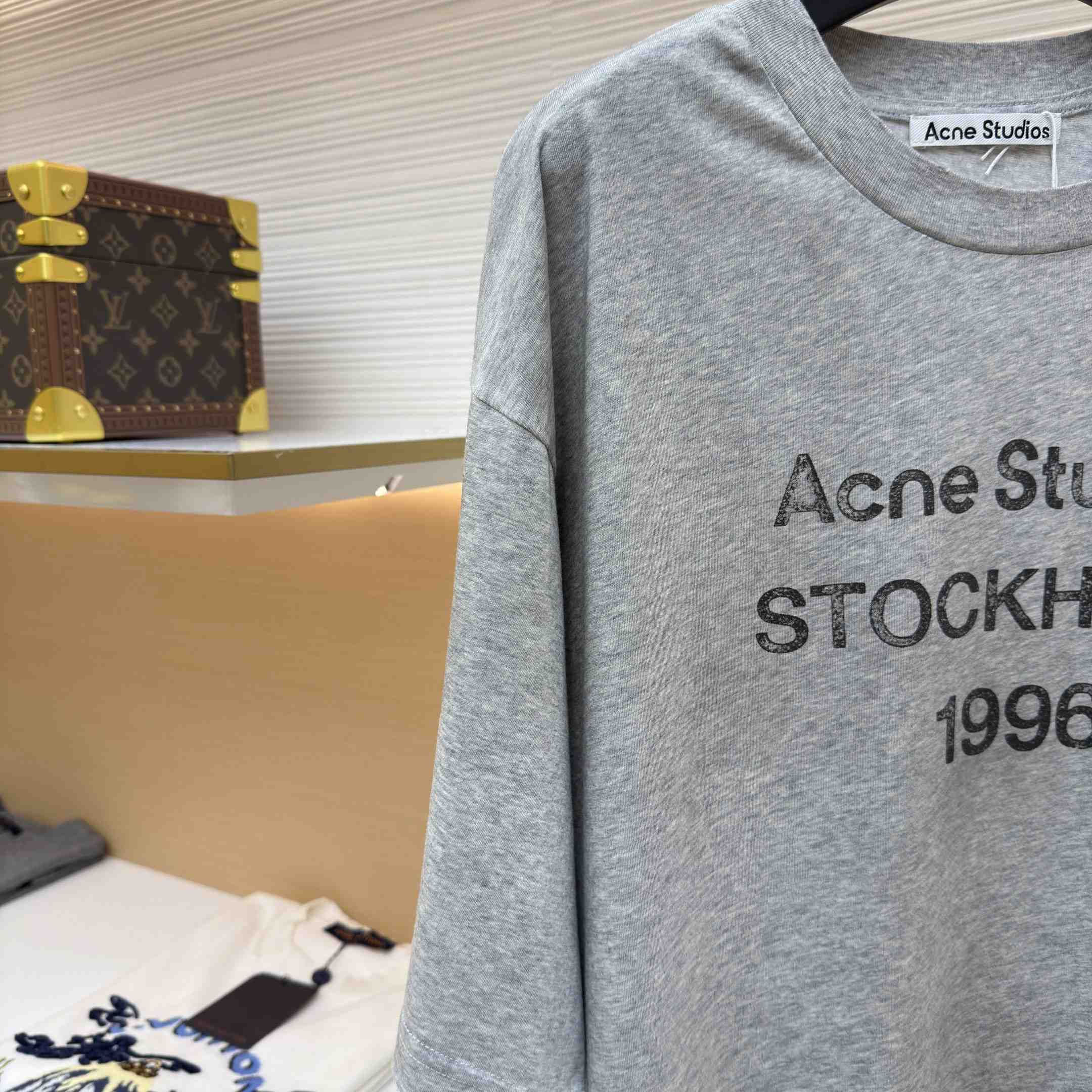 Acne Studios  Sprayed Logo T-shirt - DopestKickz