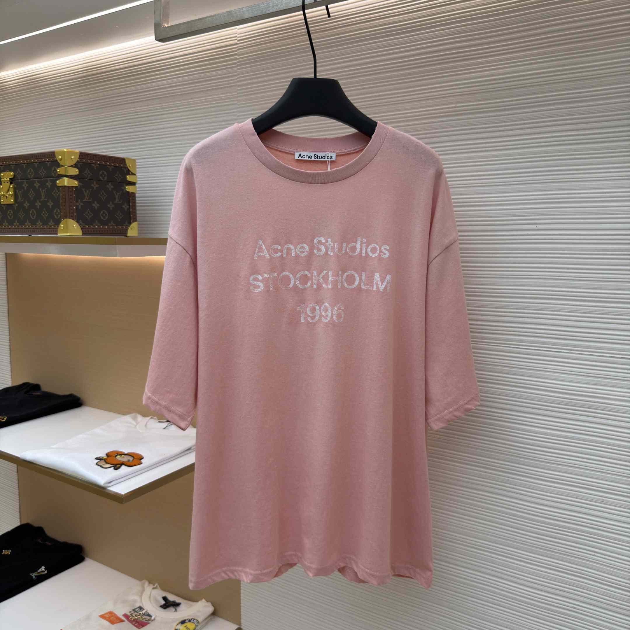 Acne Studios  Sprayed Logo T-shirt - DopestKickz
