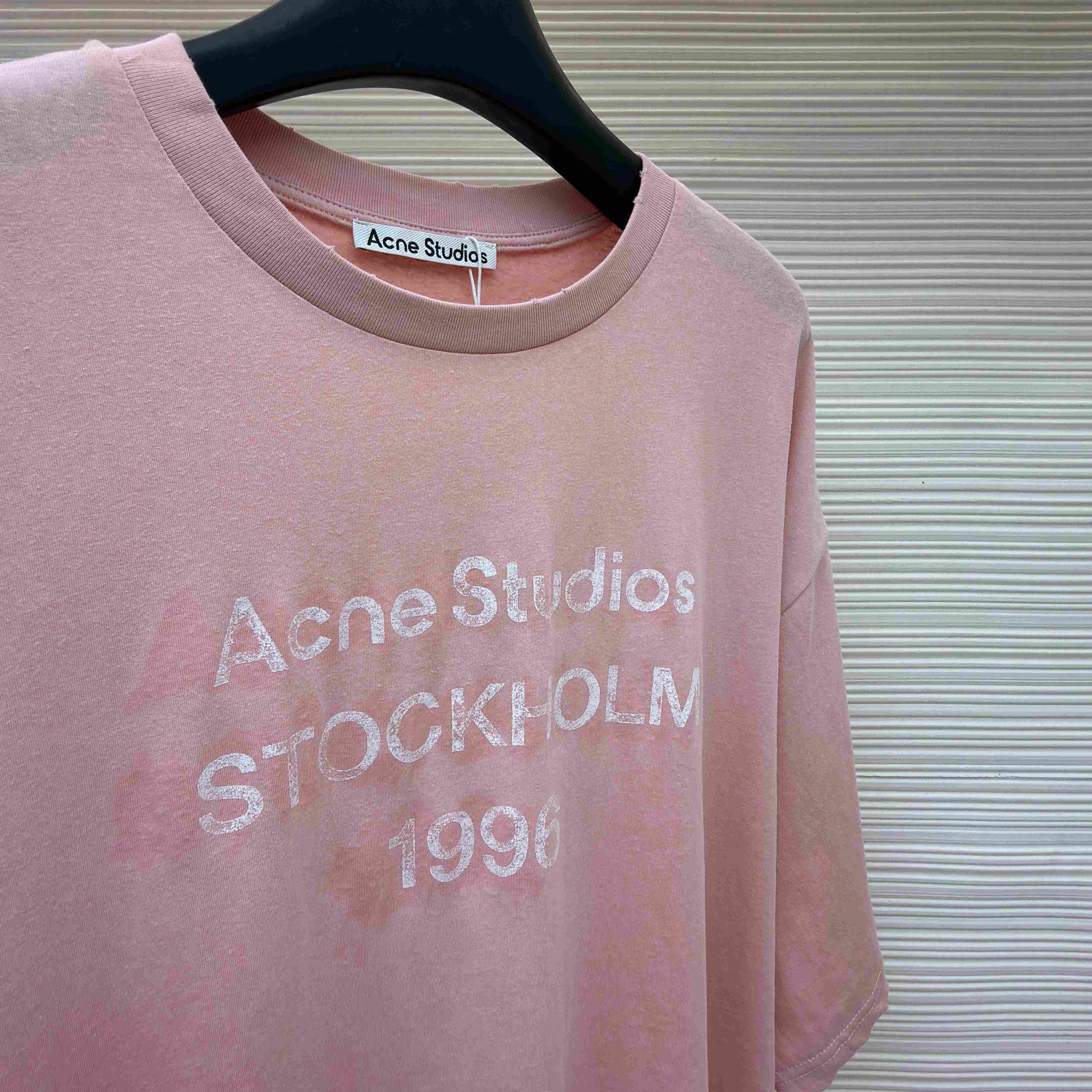 Acne Studios  Sprayed Logo T-shirt - DopestKickz