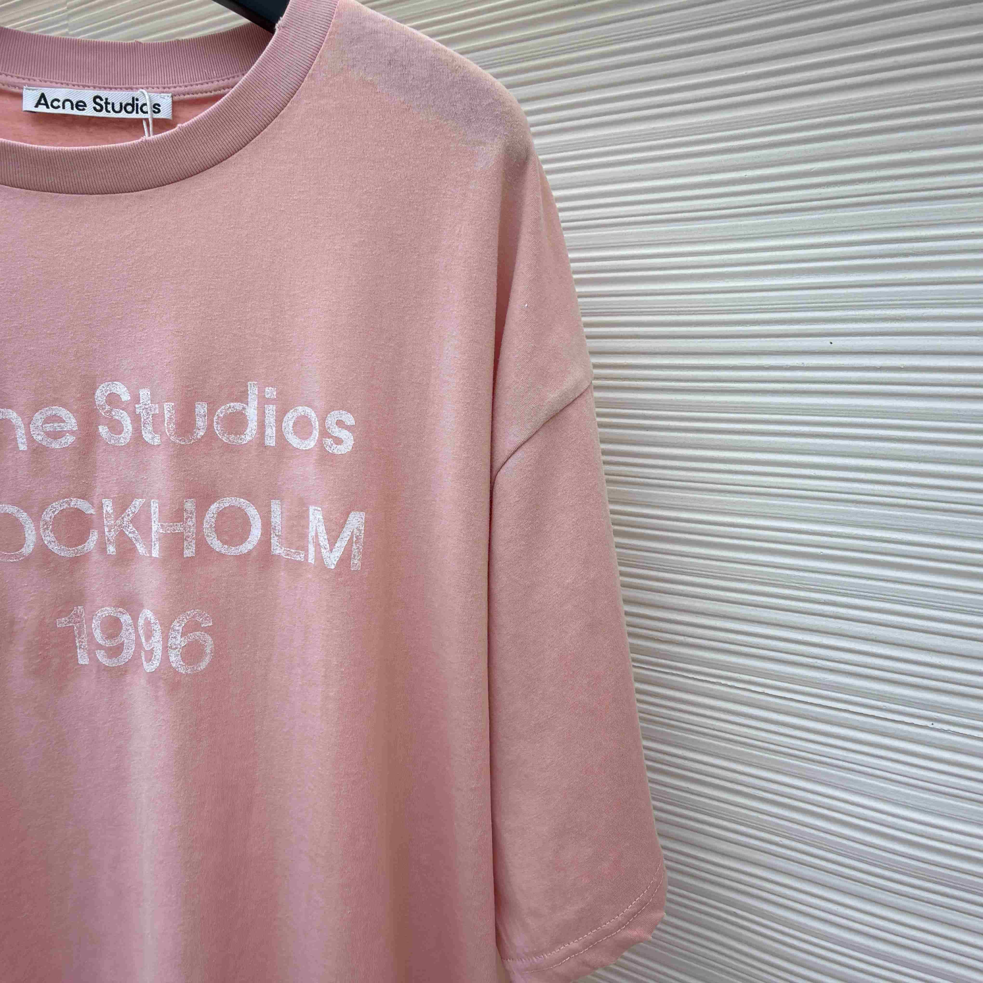 Acne Studios  Sprayed Logo T-shirt - DopestKickz