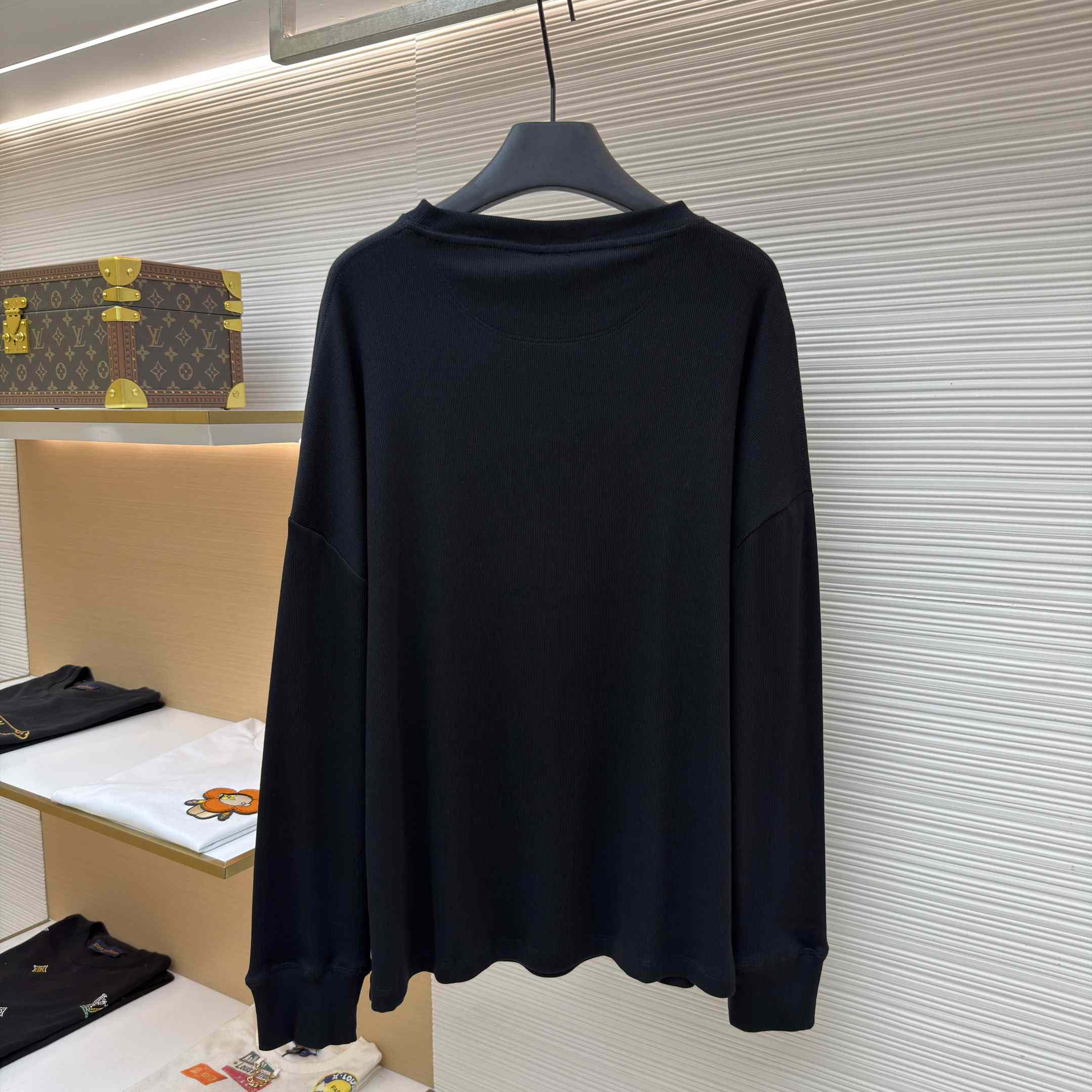 Loewe Oversized Fit Long Sleeve T-shirt In Cotton - DopestKickz