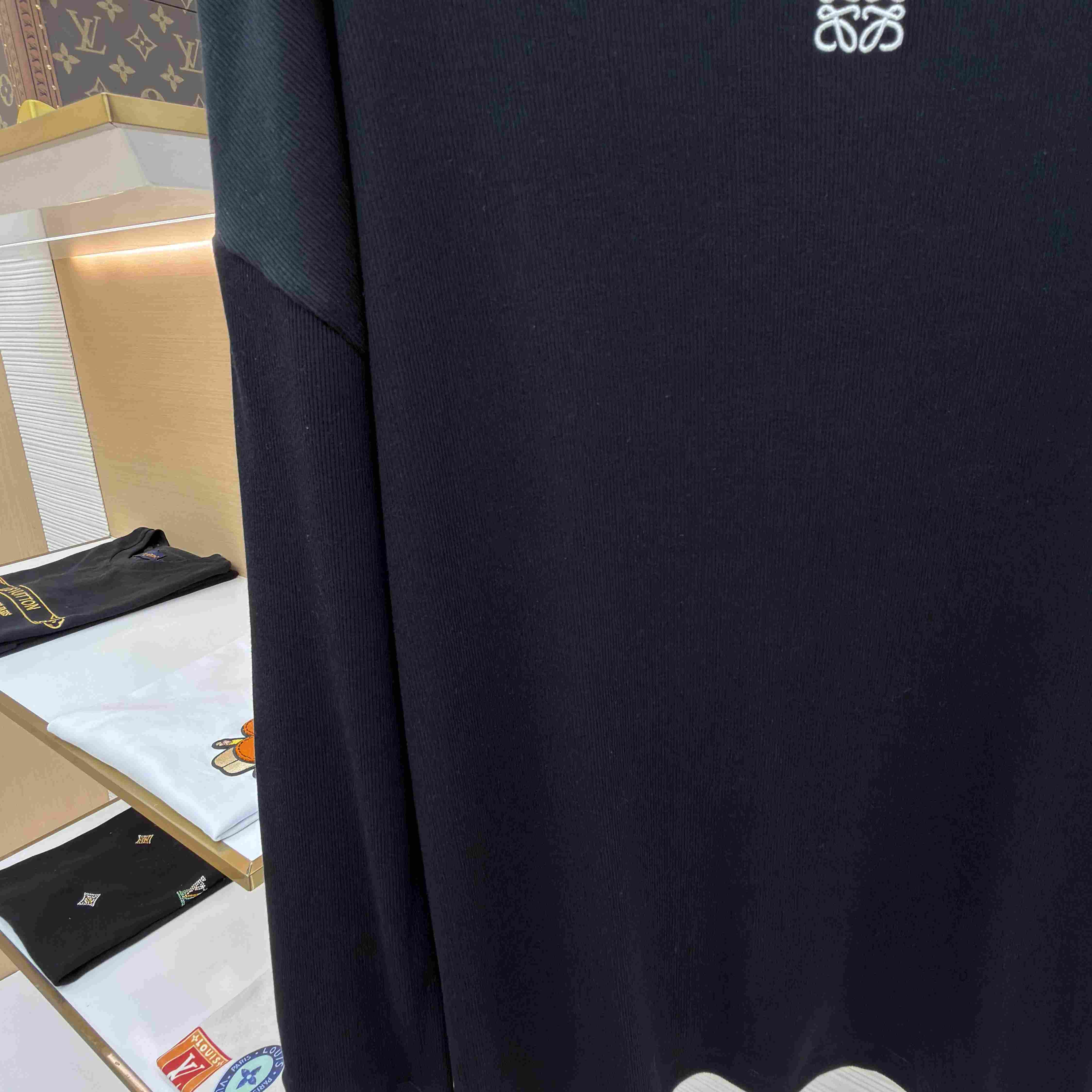 Loewe Oversized Fit Long Sleeve T-shirt In Cotton - DopestKickz