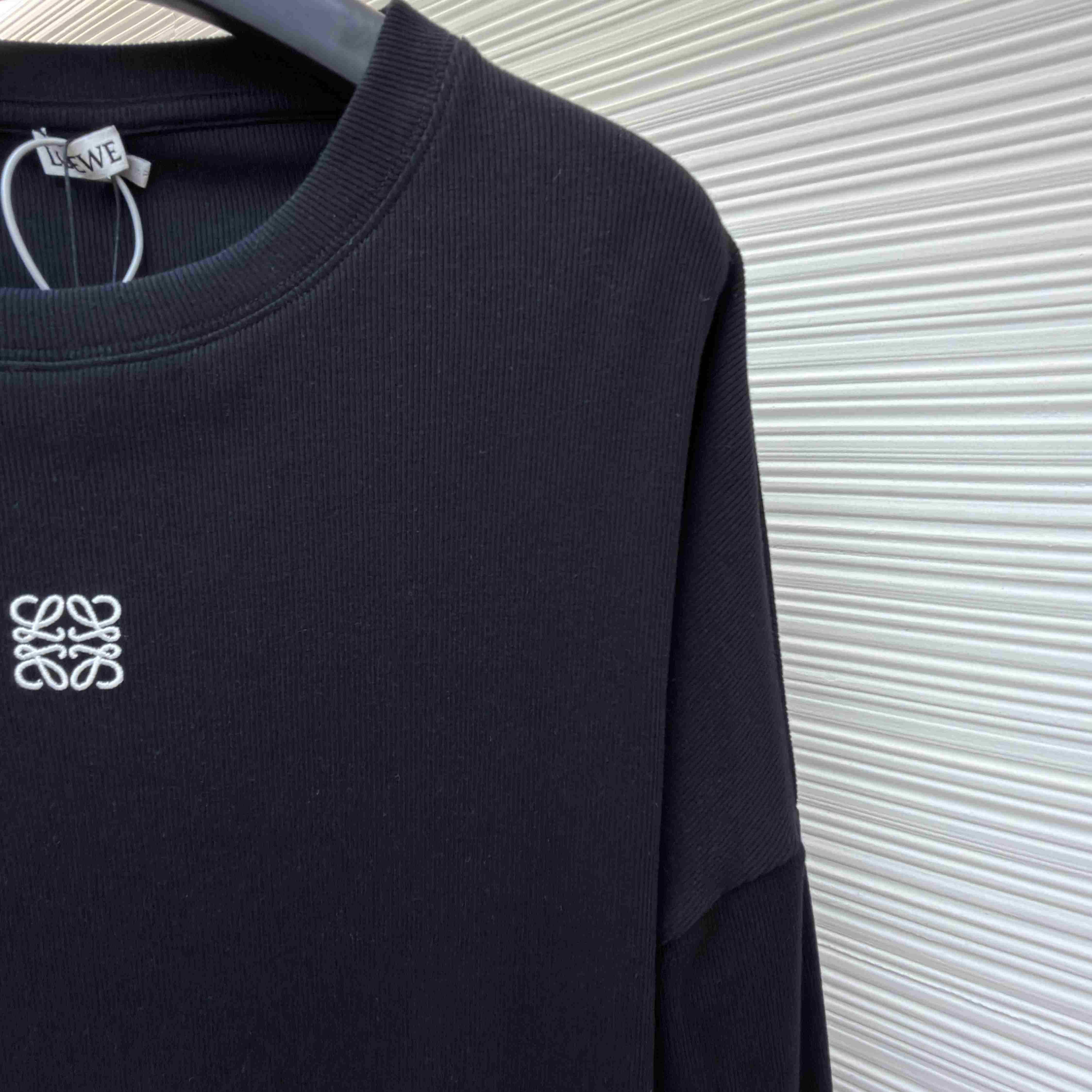 Loewe Oversized Fit Long Sleeve T-shirt In Cotton - DopestKickz