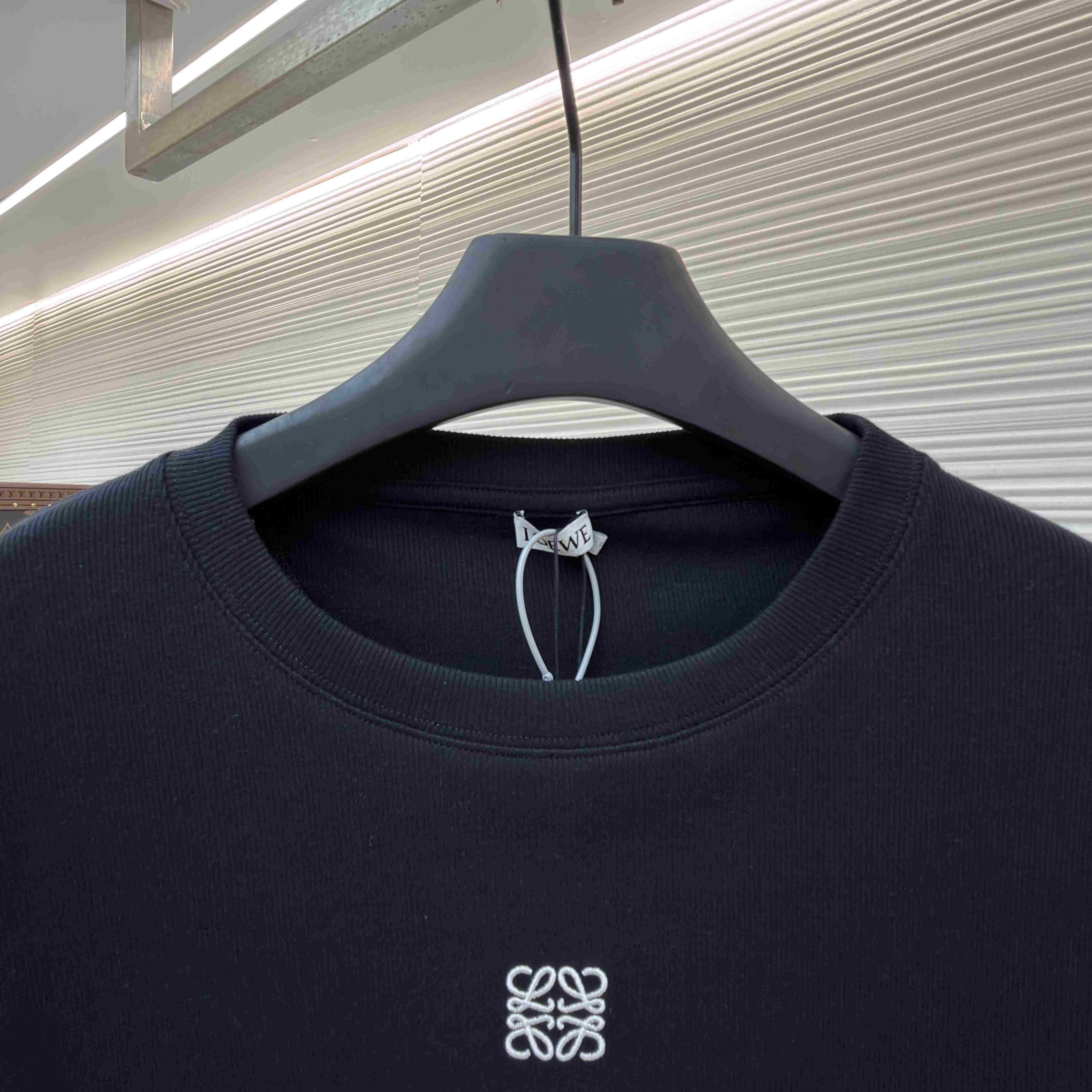 Loewe Oversized Fit Long Sleeve T-shirt In Cotton - DopestKickz