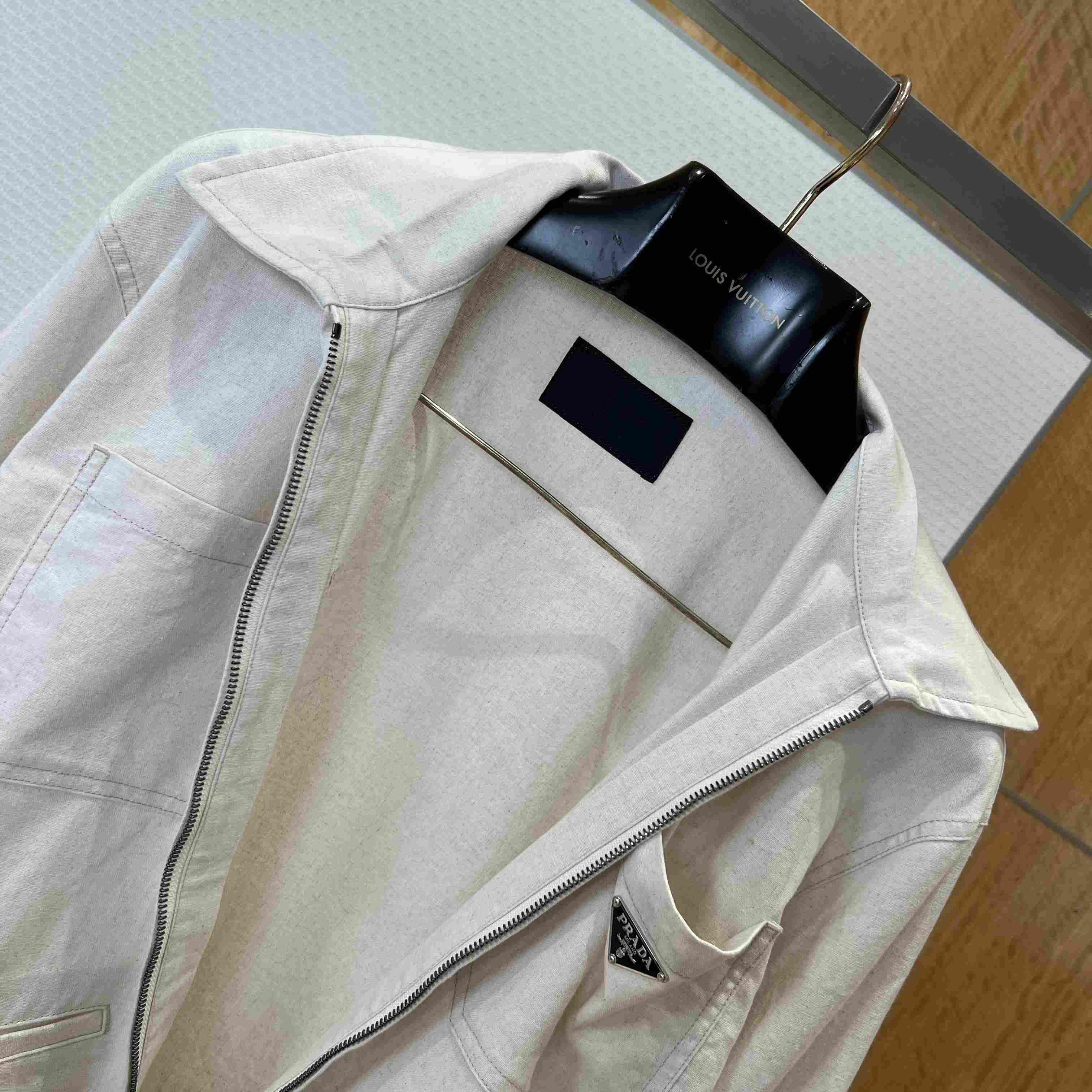 Prada Chambray BlousonJacket - DopestKickz