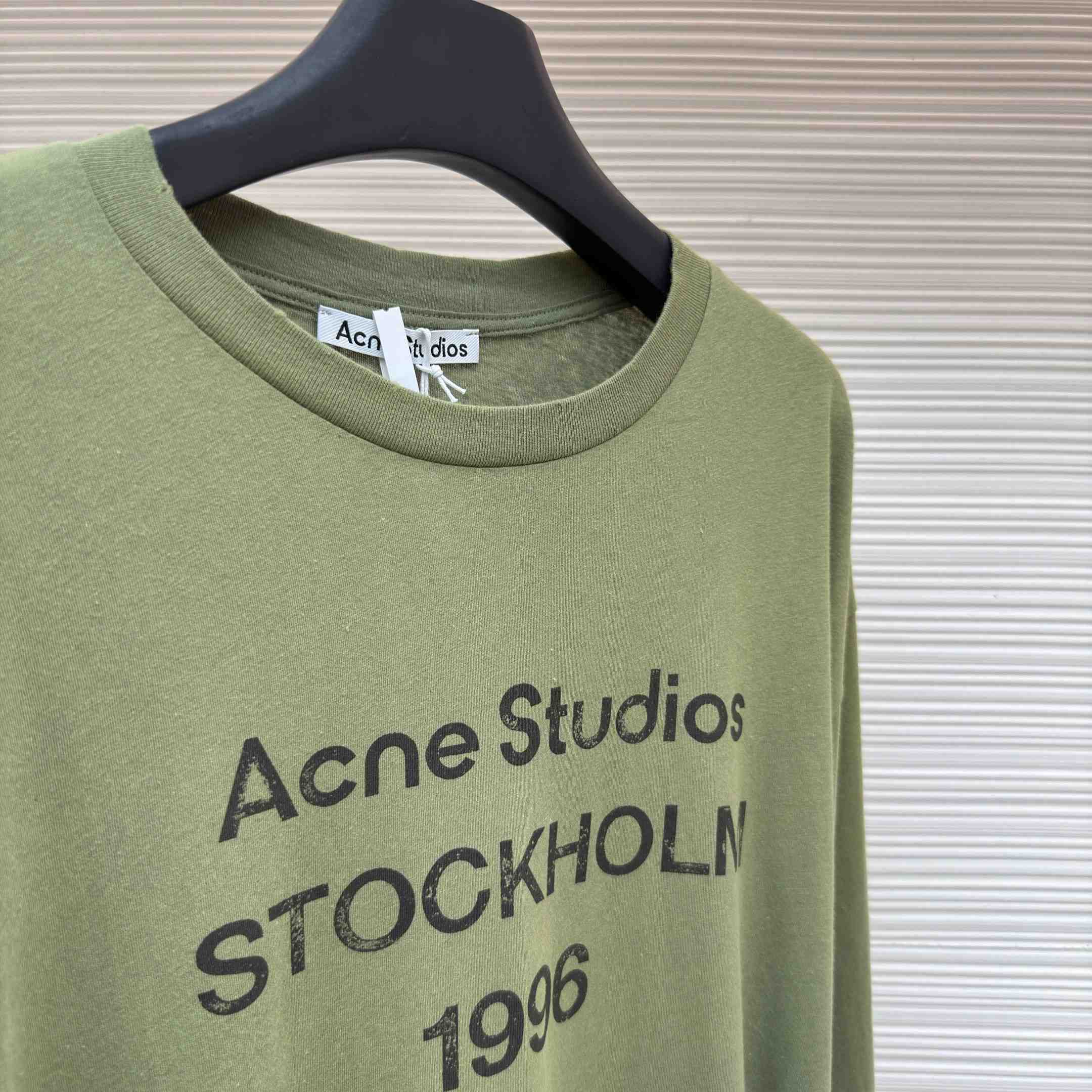 Acne Studios Sprayed 1996 Logo T-shirt - DopestKickz