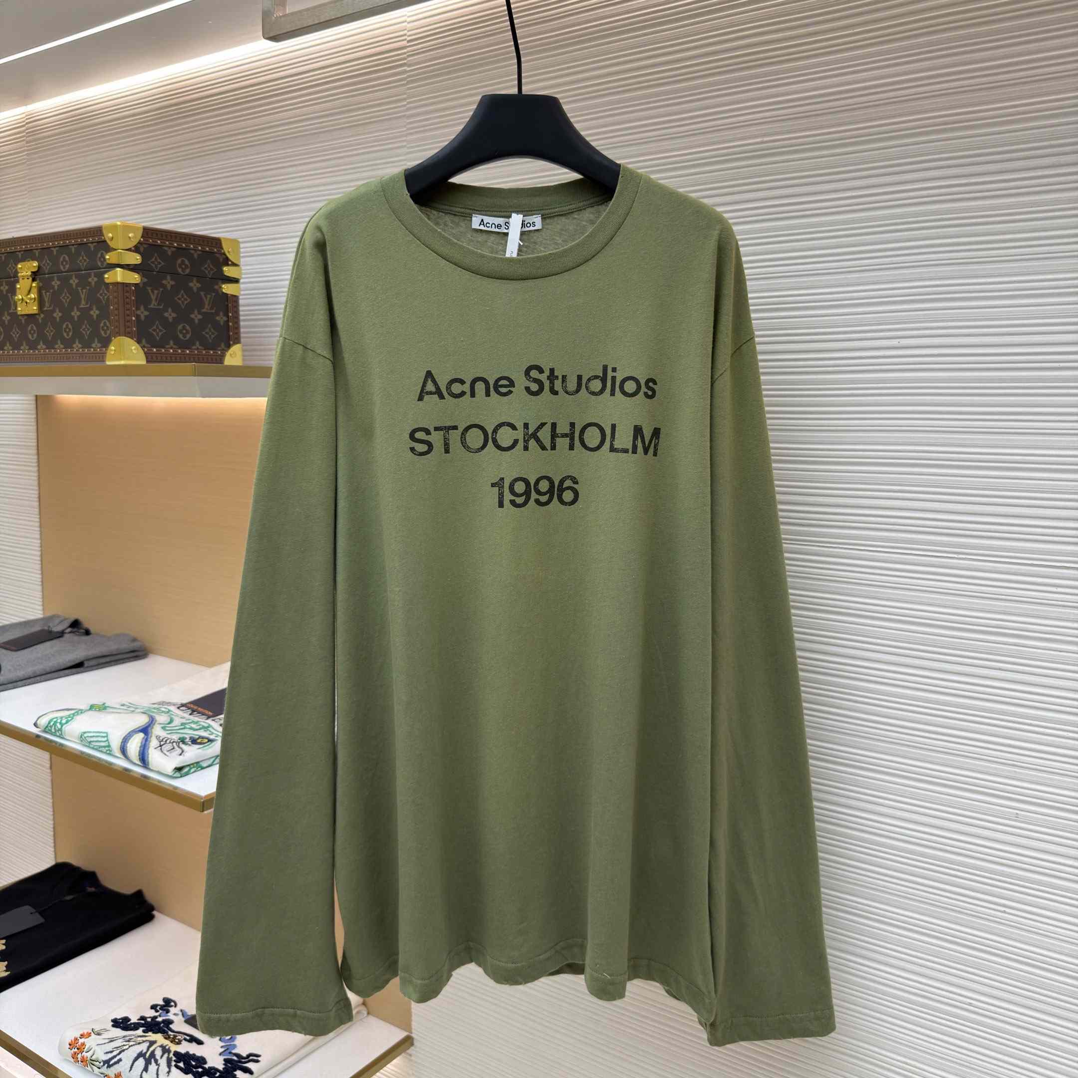 Acne Studios Sprayed 1996 Logo T-shirt - DopestKickz