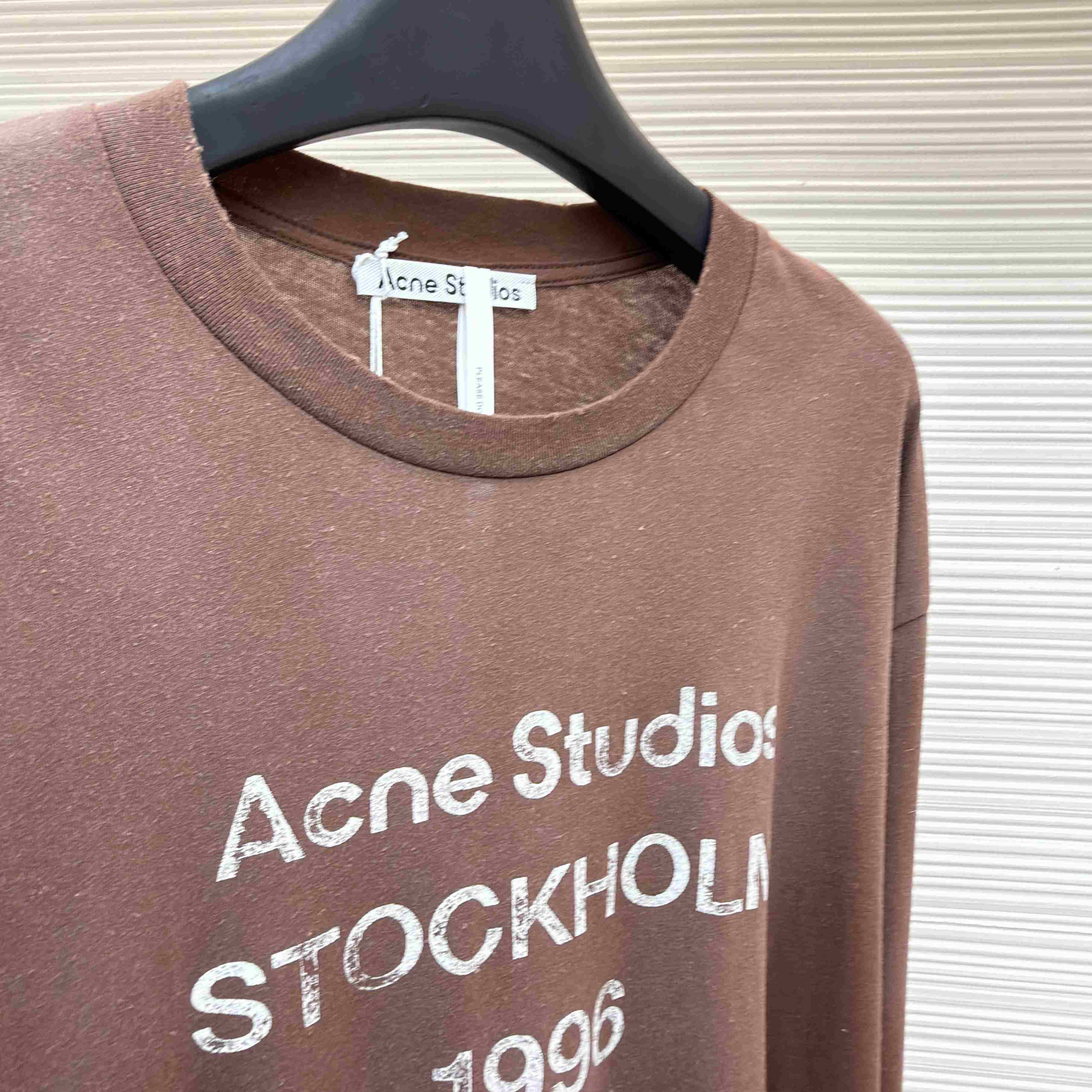 Acne Studios Sprayed 1996 Logo T-shirt - DopestKickz