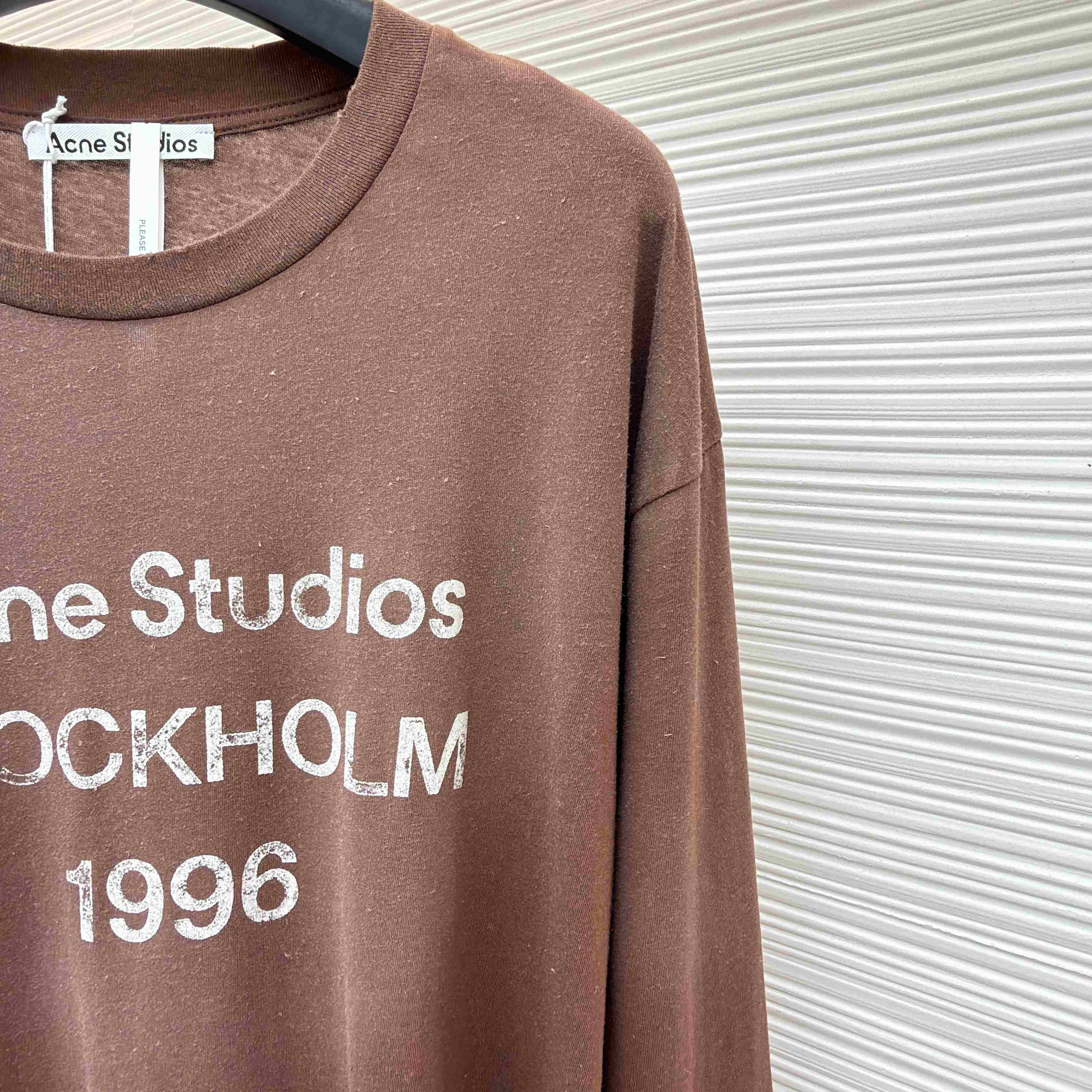 Acne Studios Sprayed 1996 Logo T-shirt - DopestKickz