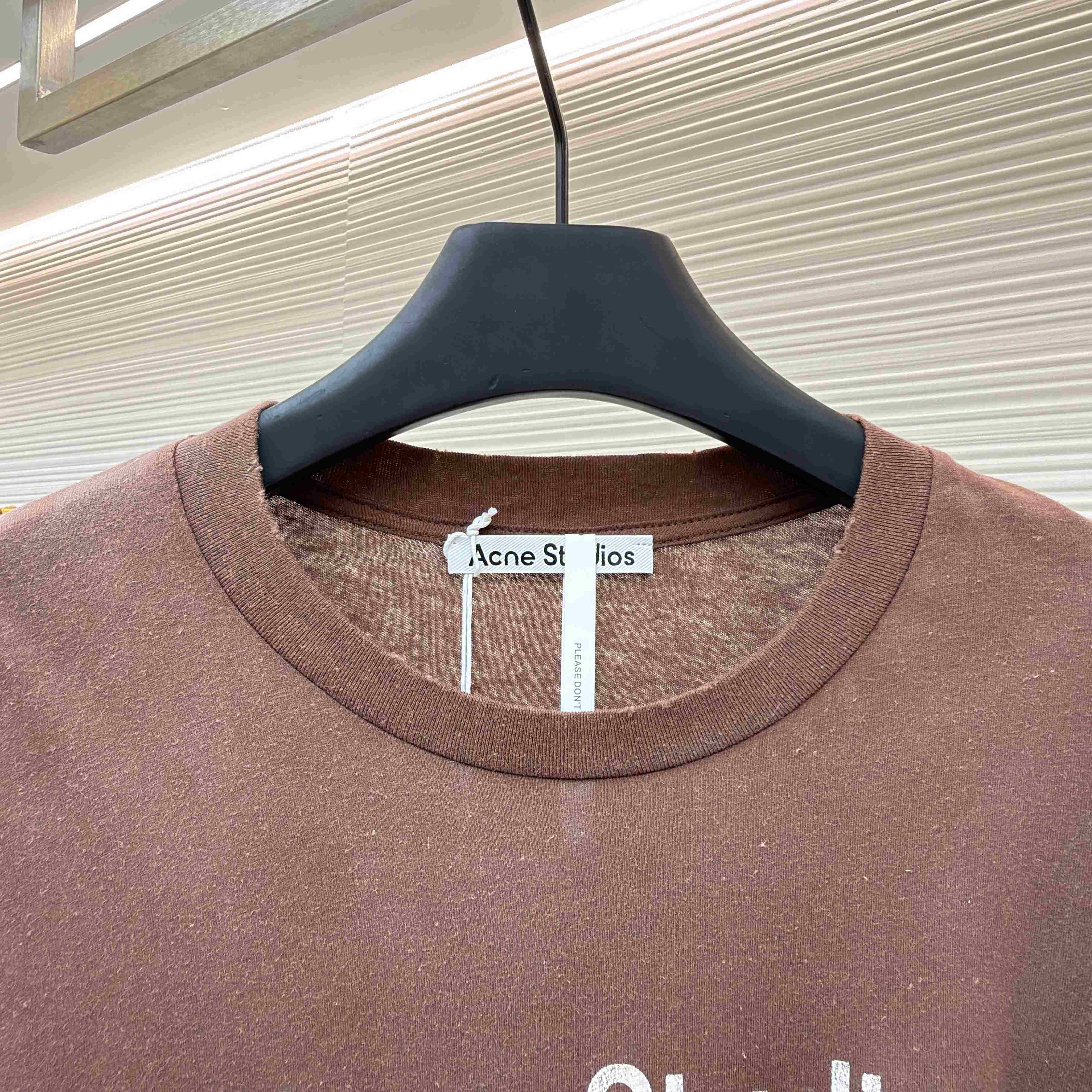 Acne Studios Sprayed 1996 Logo T-shirt - DopestKickz