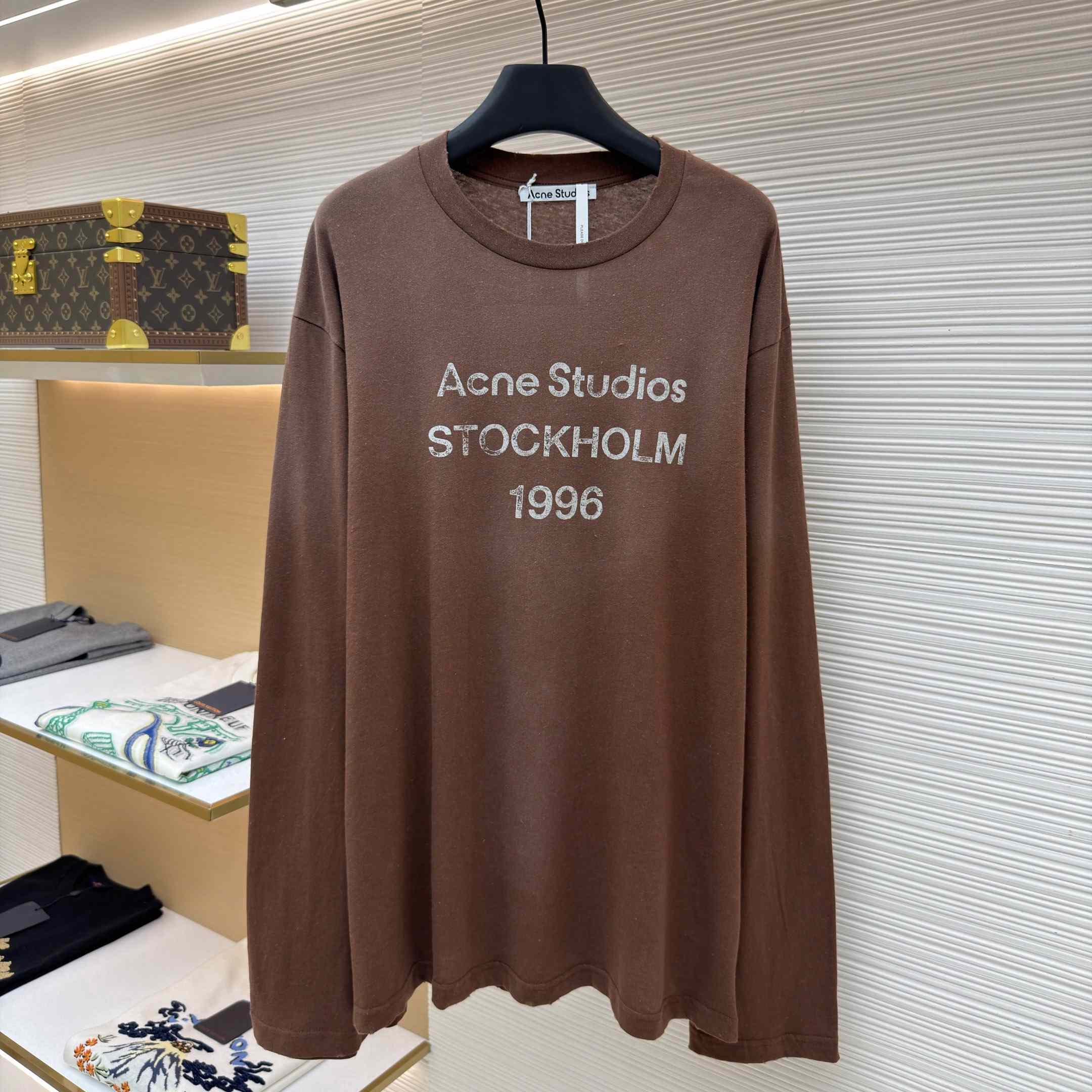 Acne Studios Sprayed 1996 Logo T-shirt - DopestKickz