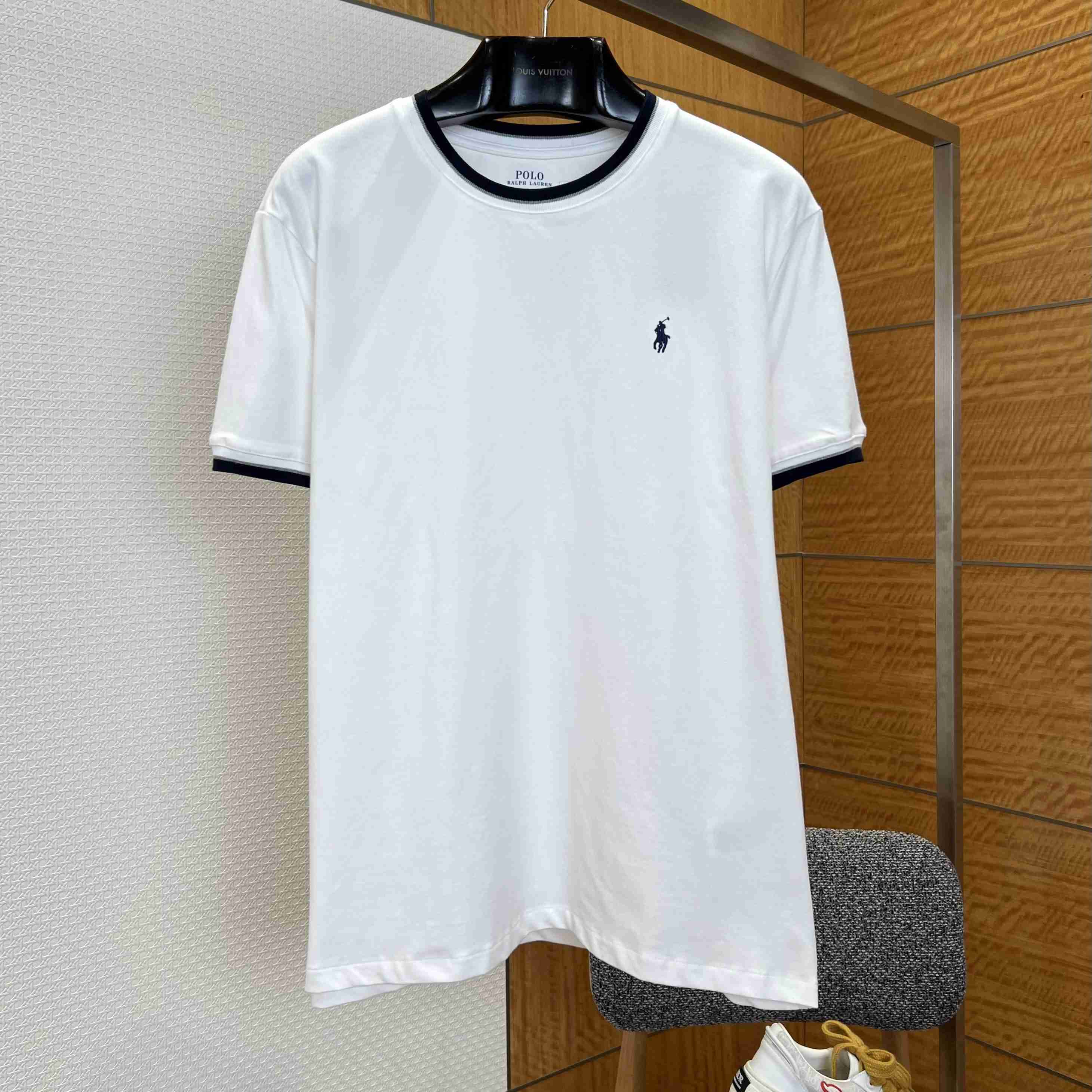 Ralph Lauren Stretch Cotton T-shirt - DopestKickz