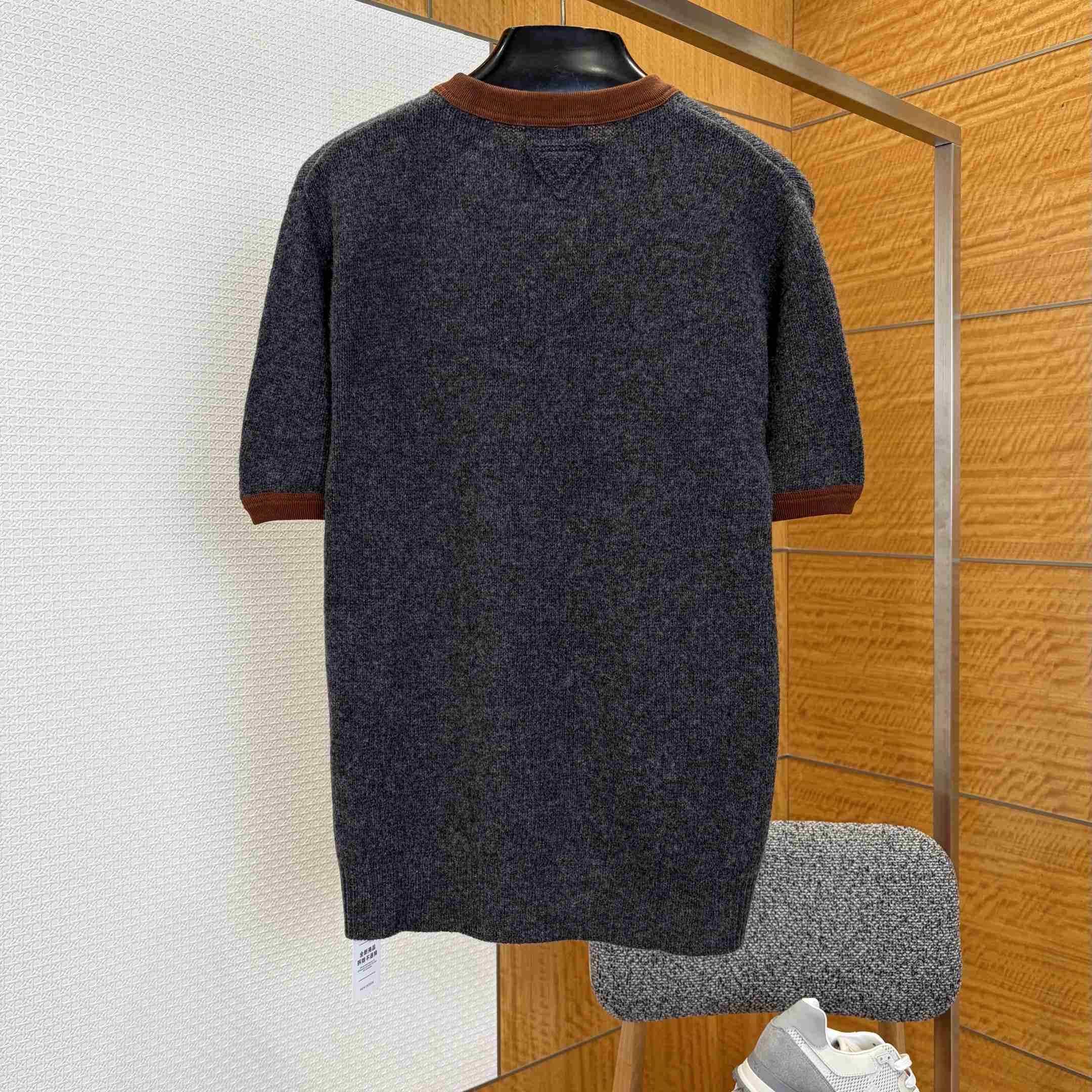 Prada Cashmere Crew-Neck Sweater - DopestKickz